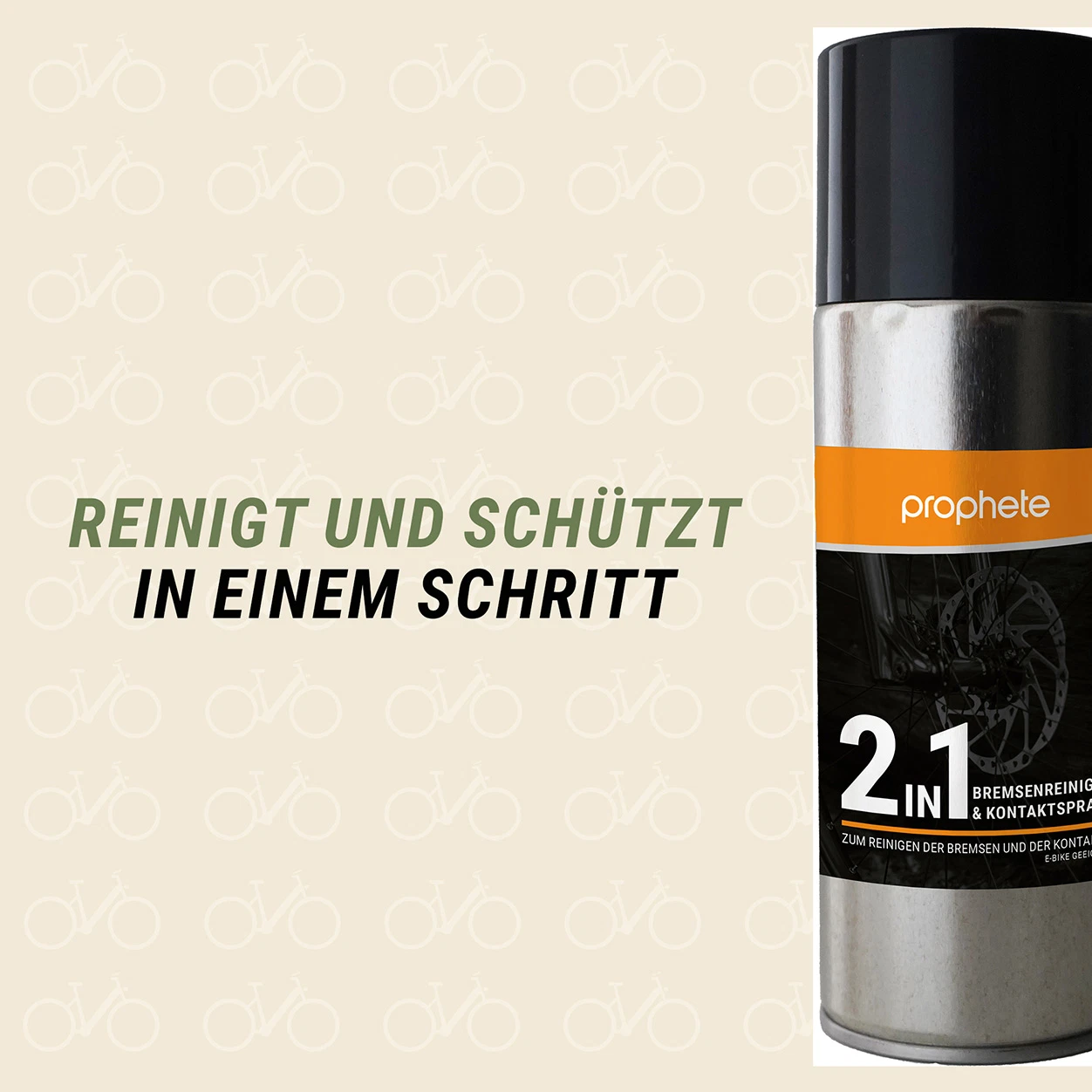 Bremsenreiniger und Kontaktspray reinigt und schützt in einem - vordere Ansicht