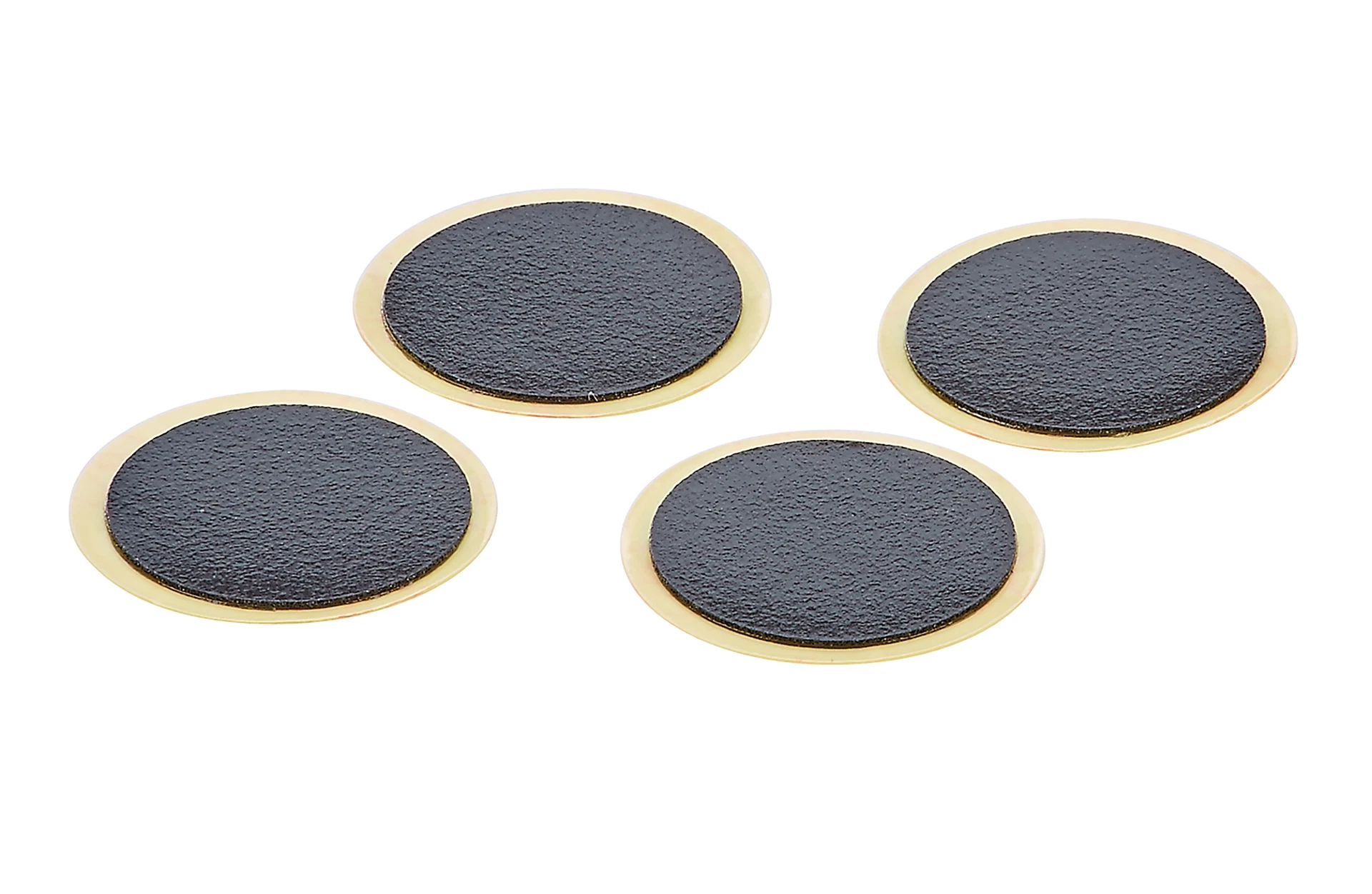 selbstklebende Flicken - diagonale Ansicht auf weißem Grund