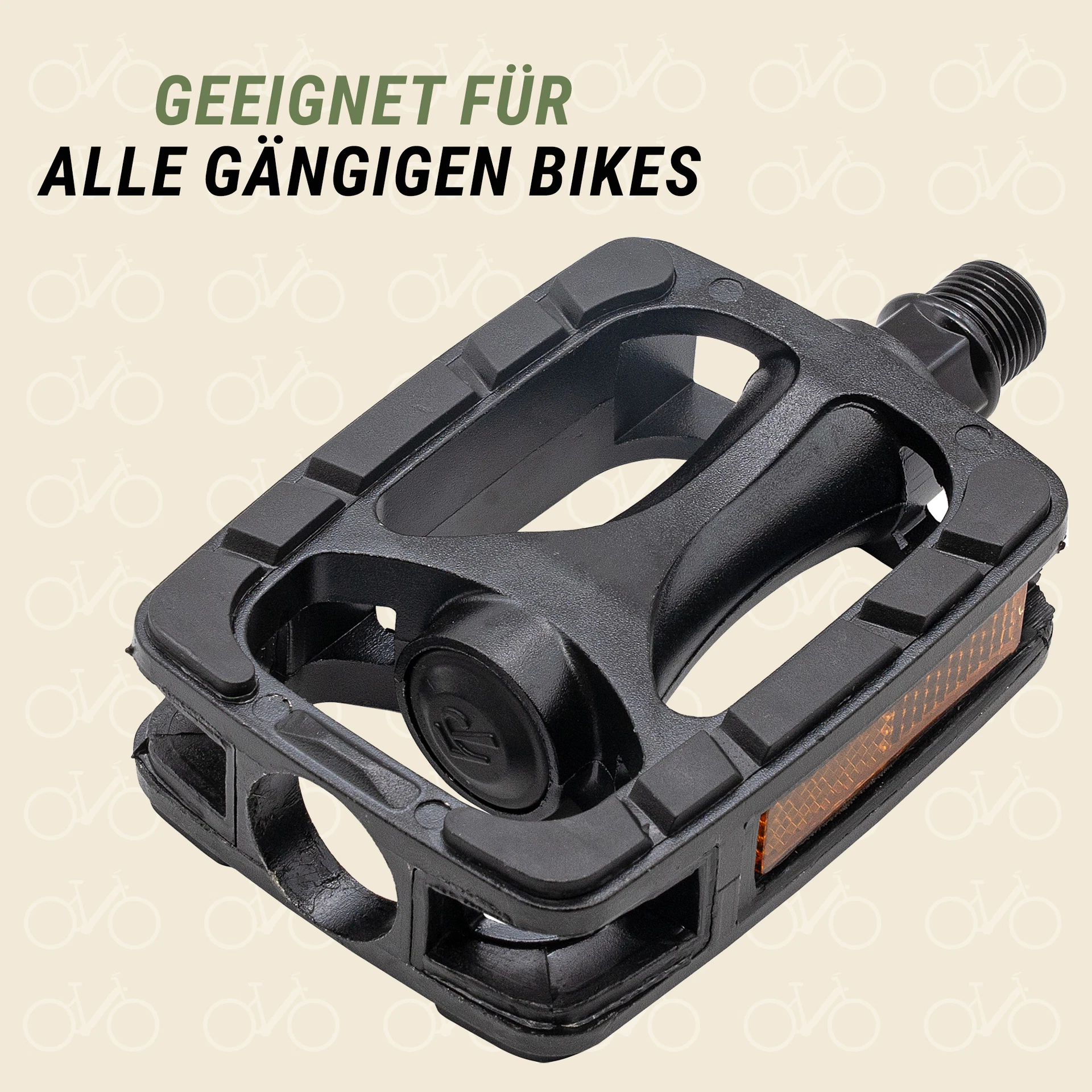 Pedale für alle E-Bikes - diagonale Ansicht