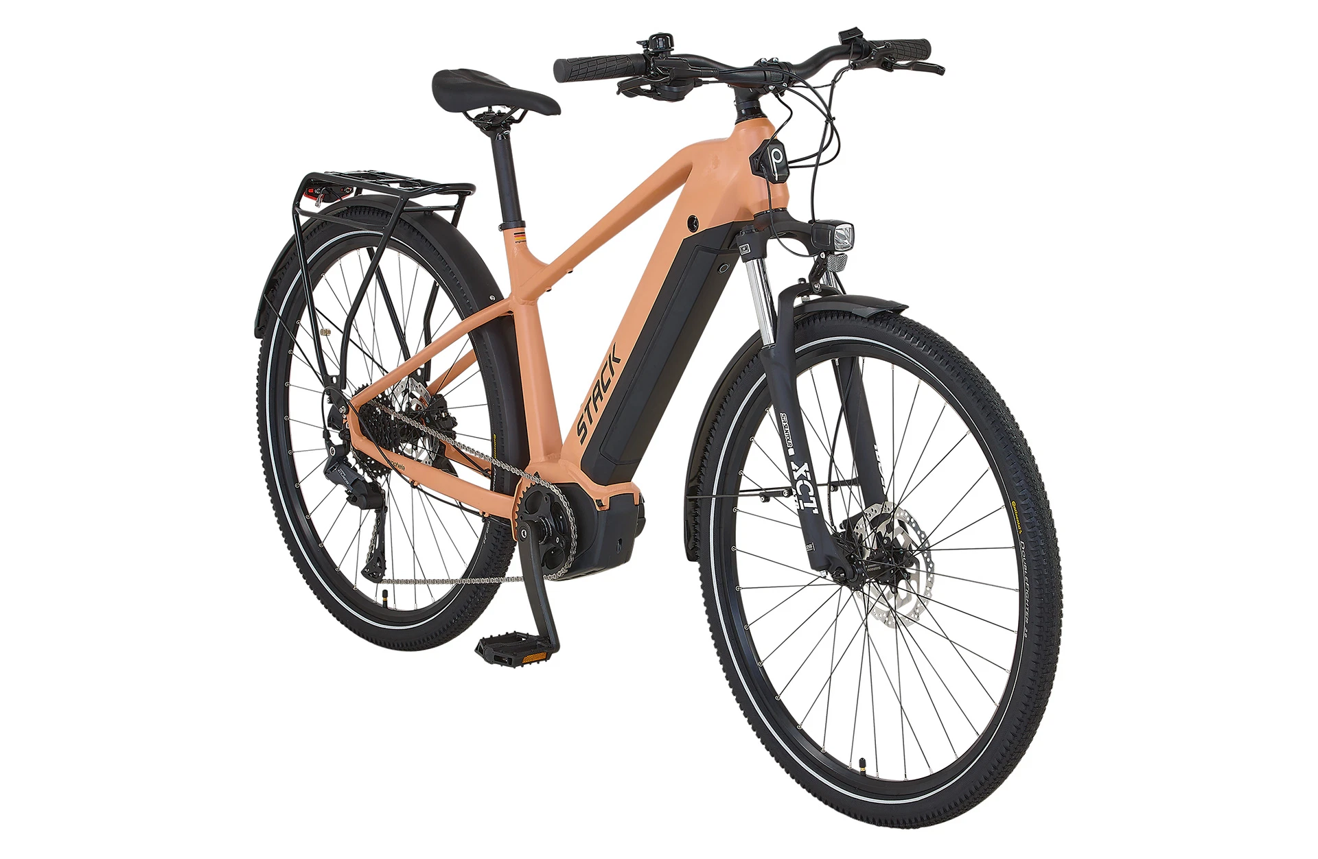 Stack 3.1 E-SUV E-Bike - diagonale Ansicht auf weißem Grund
