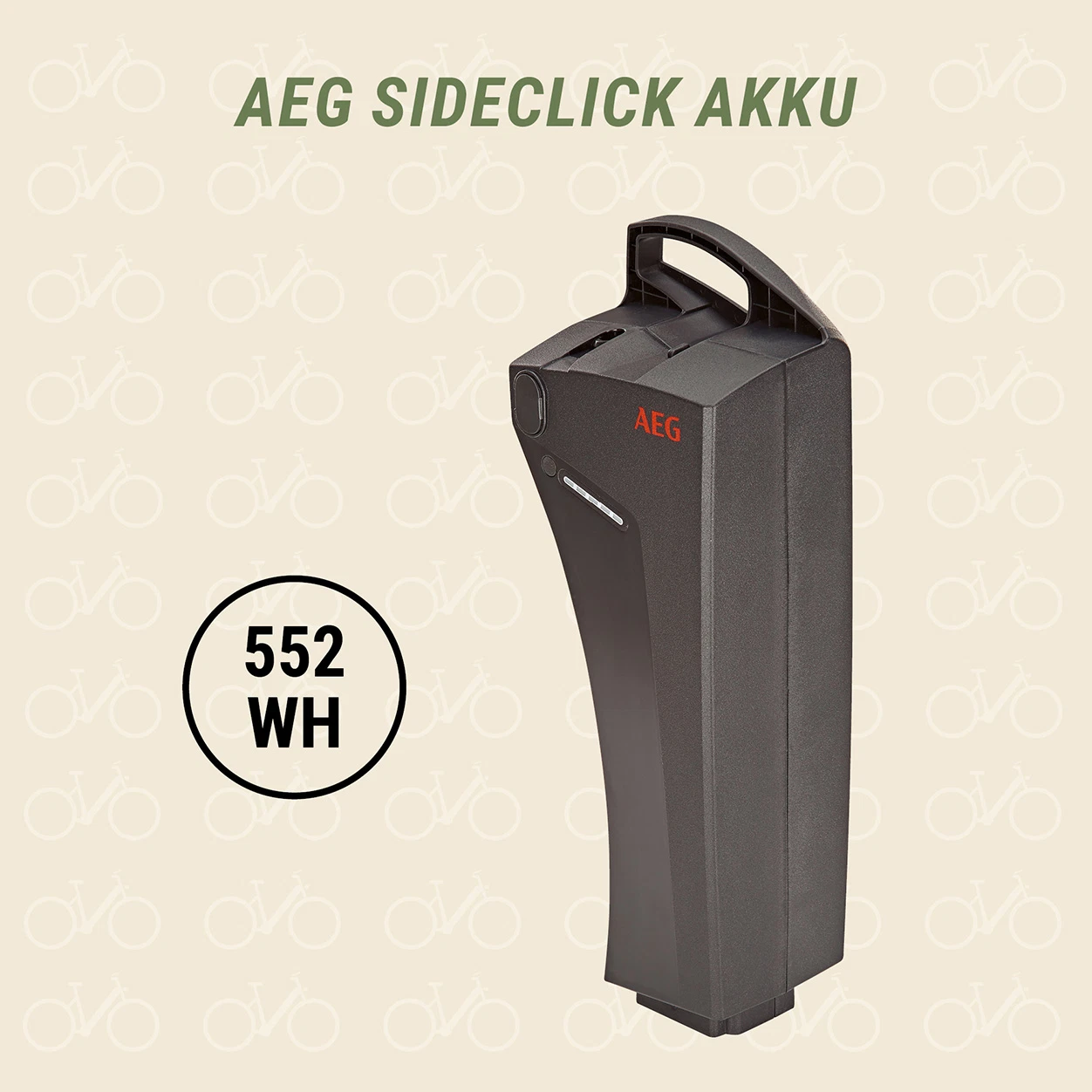 AEG Sideclick Akku 552 Wh