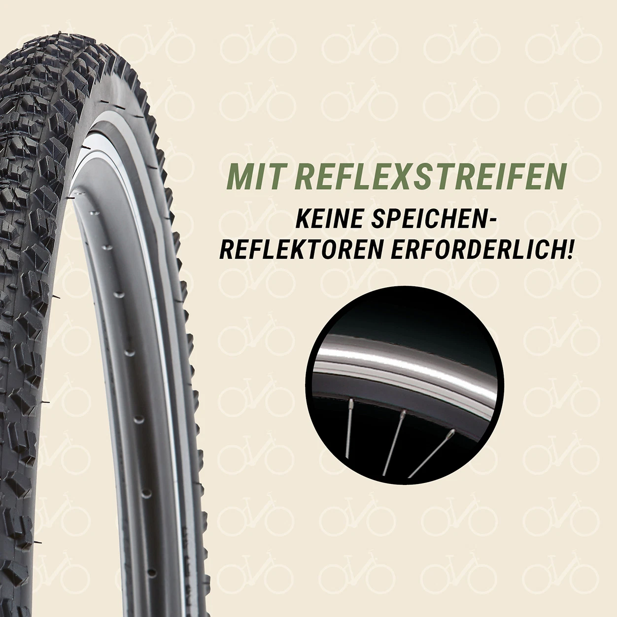Reifen 24" x 1.95 (50-507)