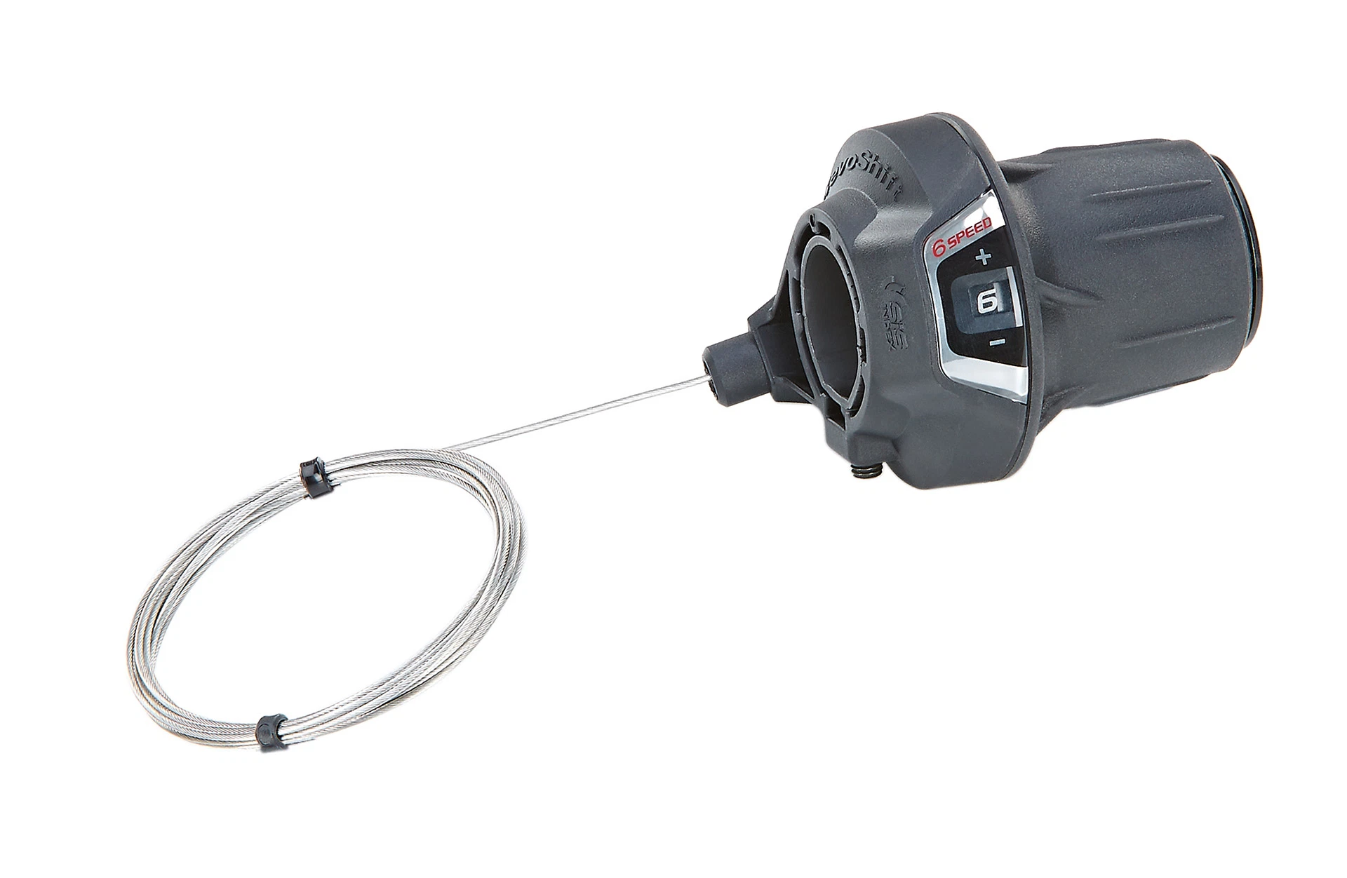 Schaltung - diagonale Ansicht auf weißem Grund