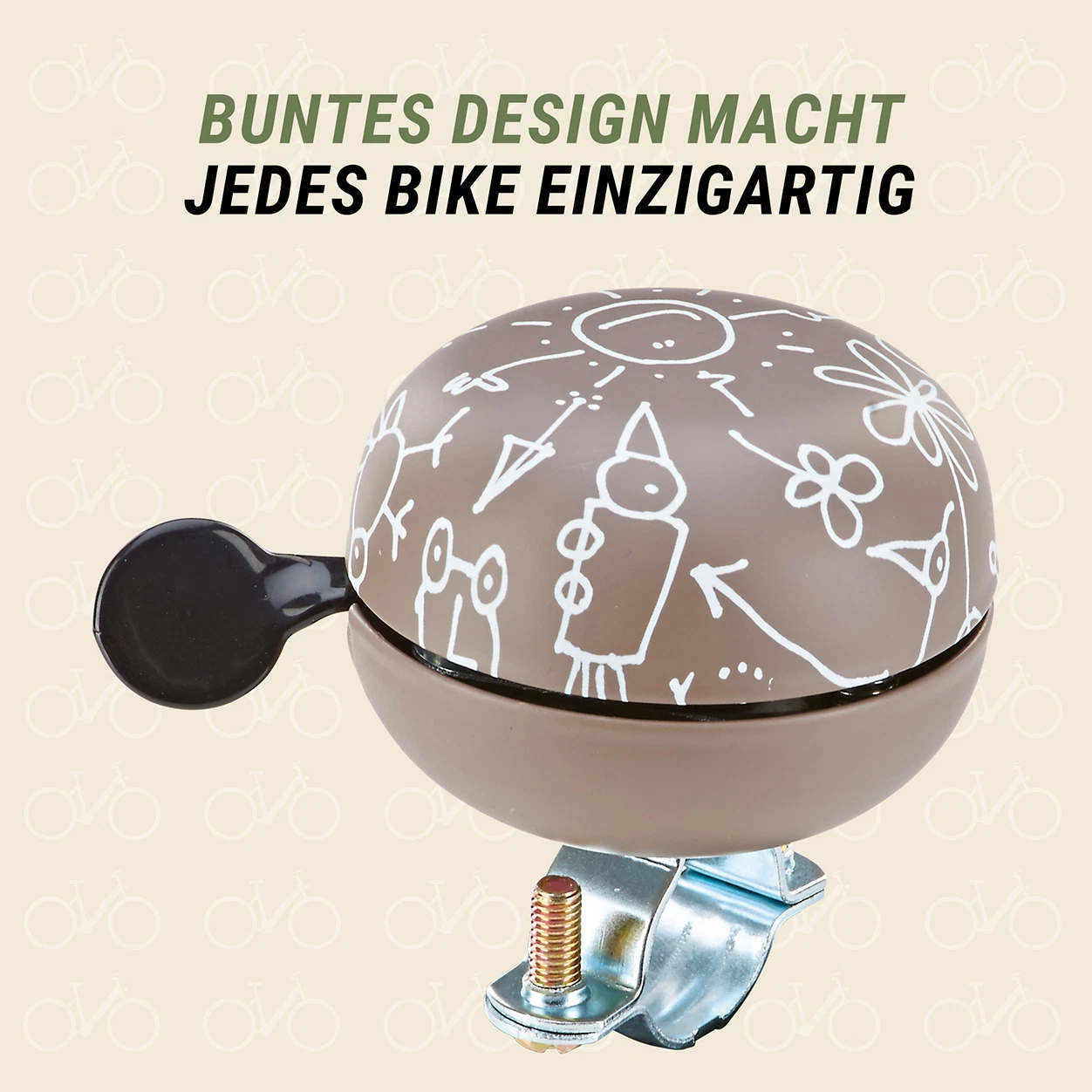 "Ding Dong" Nostalgie-Klingel Mini