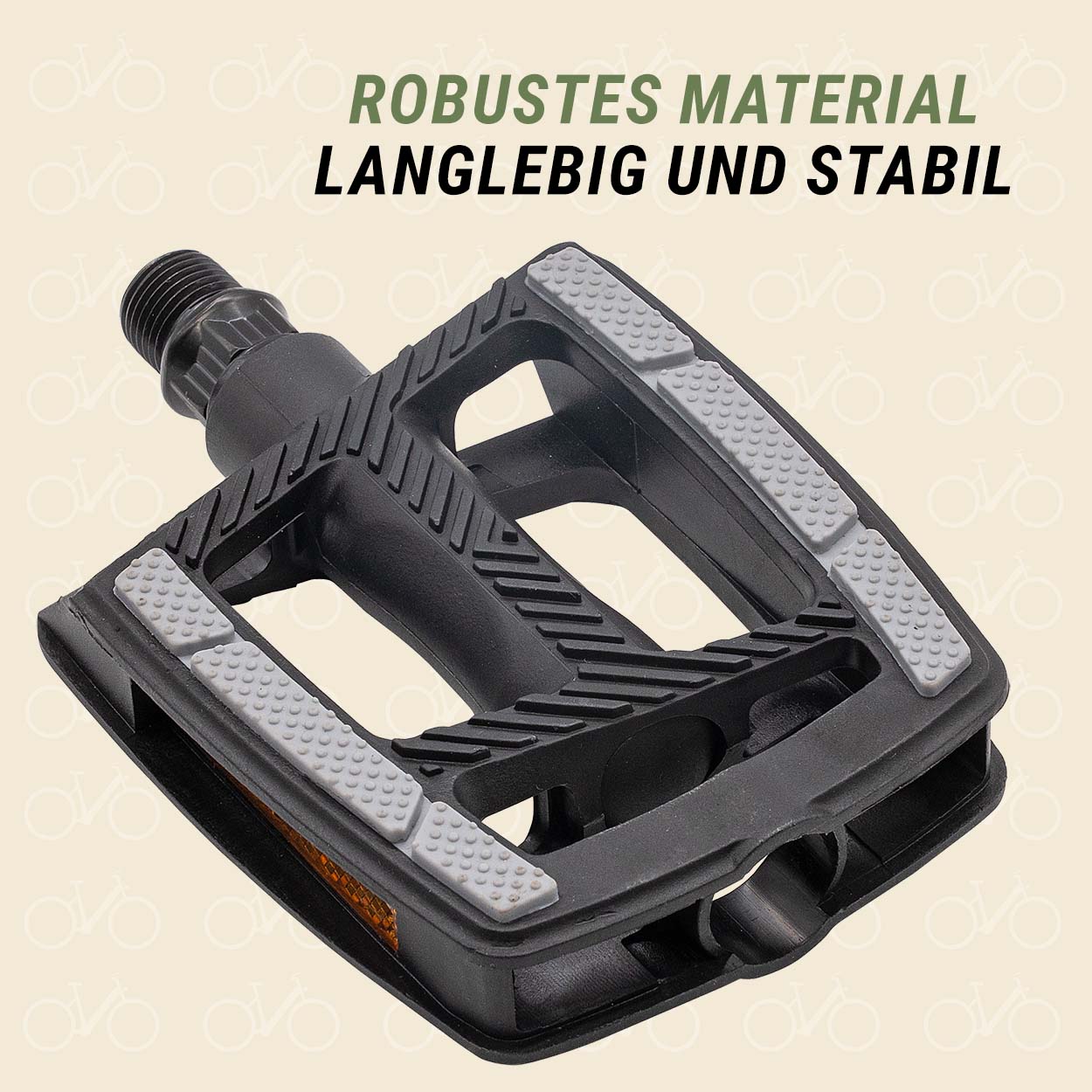 Pedale robust und stabil - diagonal