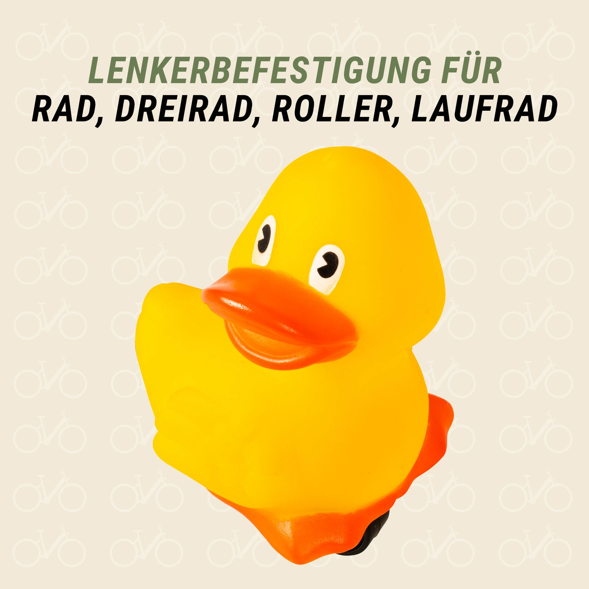 Kinderrad-Hupe "Ente"