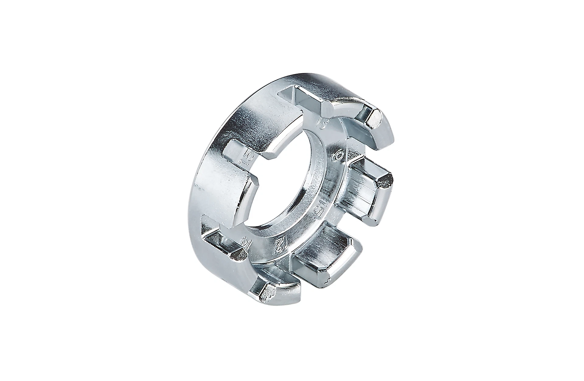 Nippelspanner - diagonale Ansicht auf weißem Grund