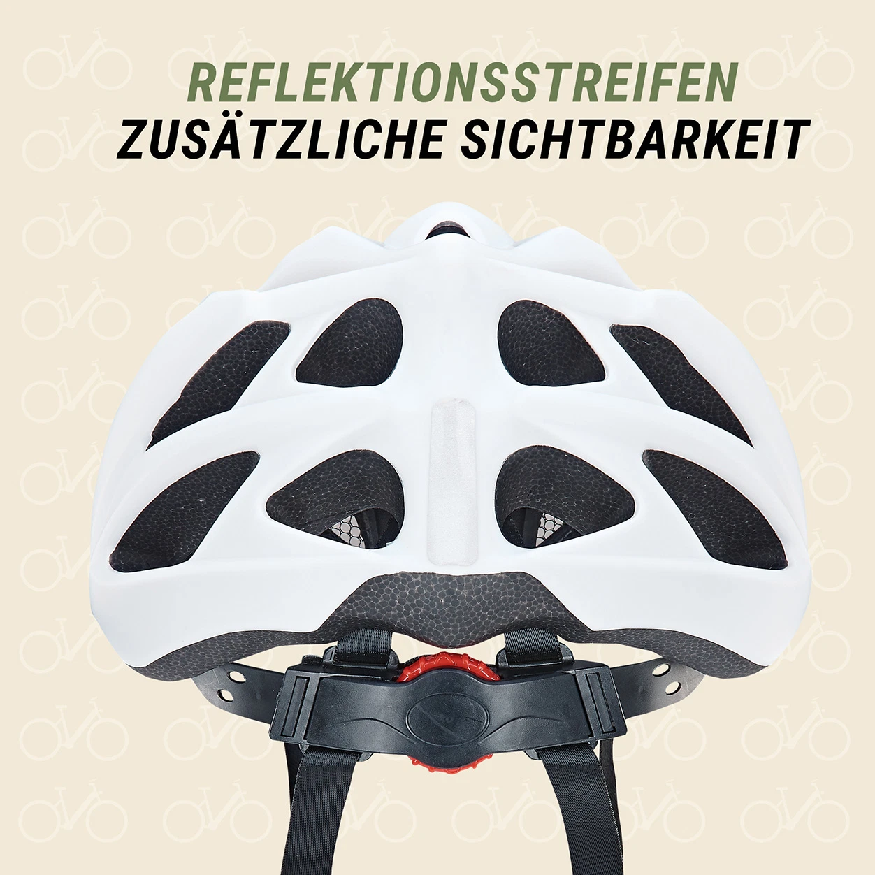 Fahrradhelm white