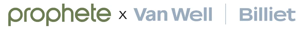 Logo-Kombination Prophete × Van Well | Billiet