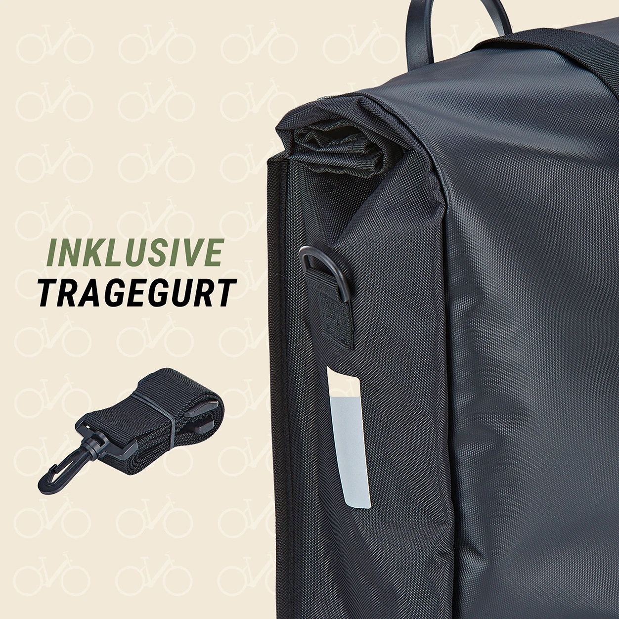 Seitenpacktasche roll