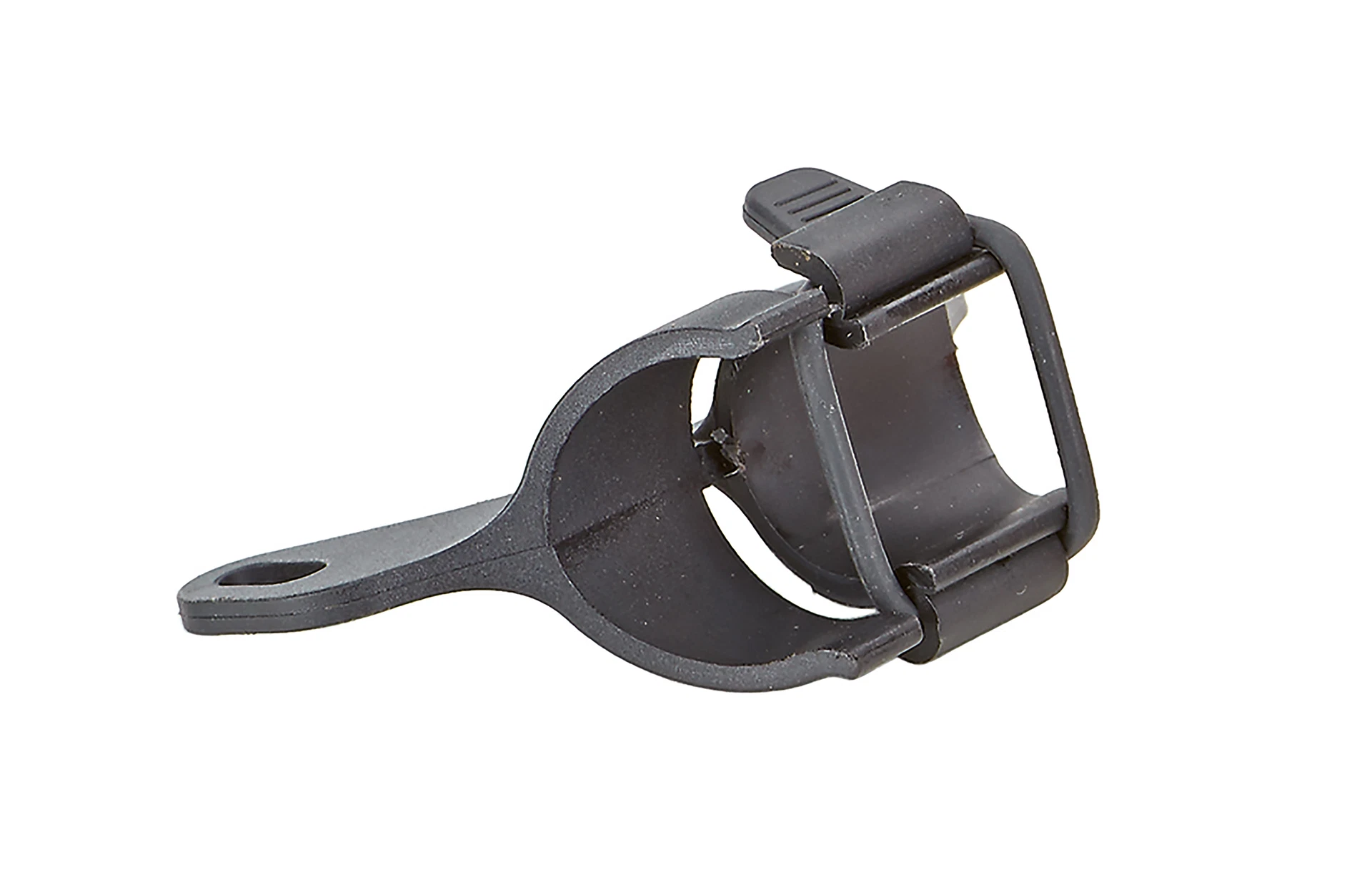 Handpumpe Halterung - diagonale Ansicht auf weißem Grund