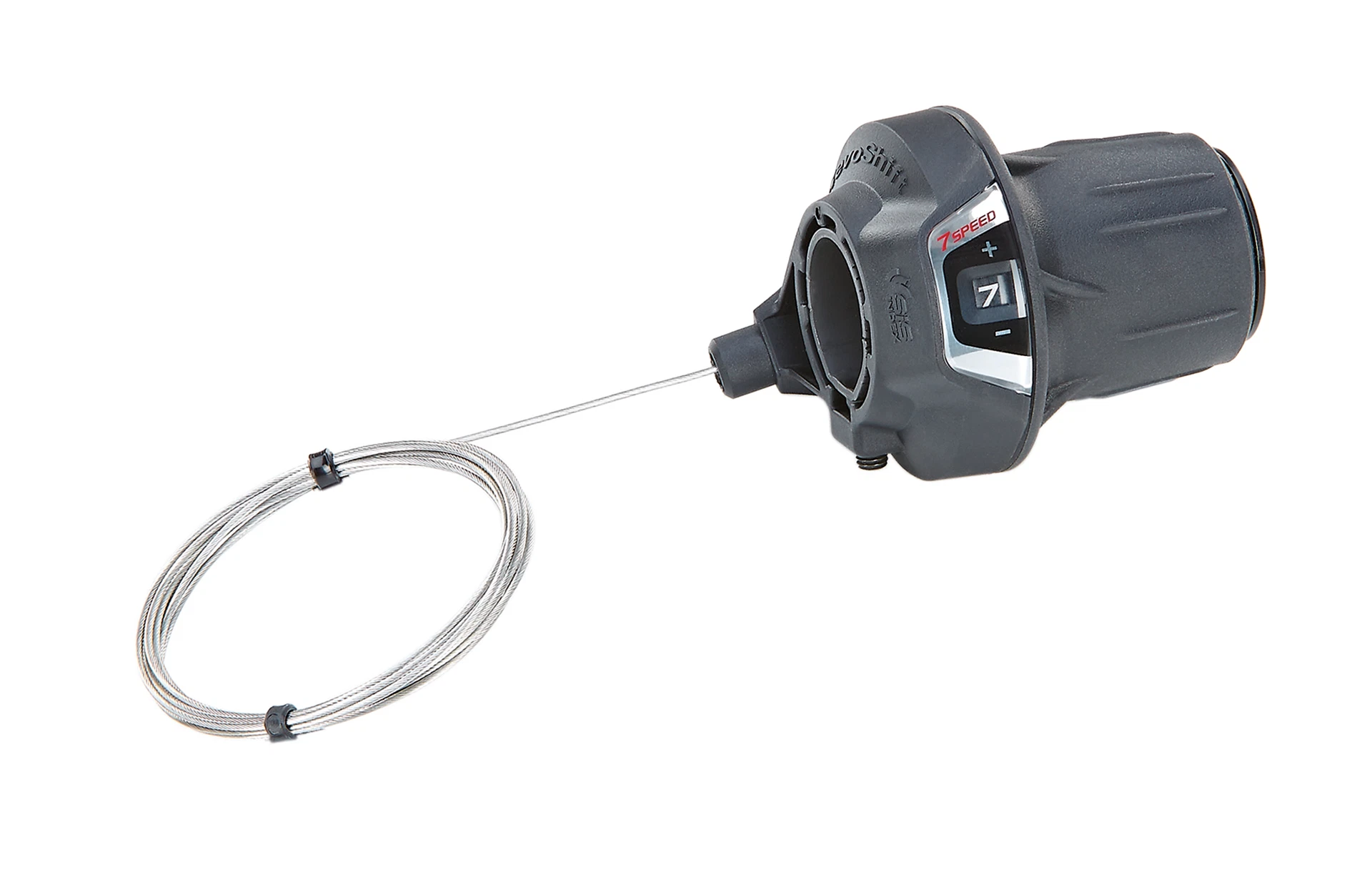 Schaltung - diagonale Ansicht auf weißem Grund