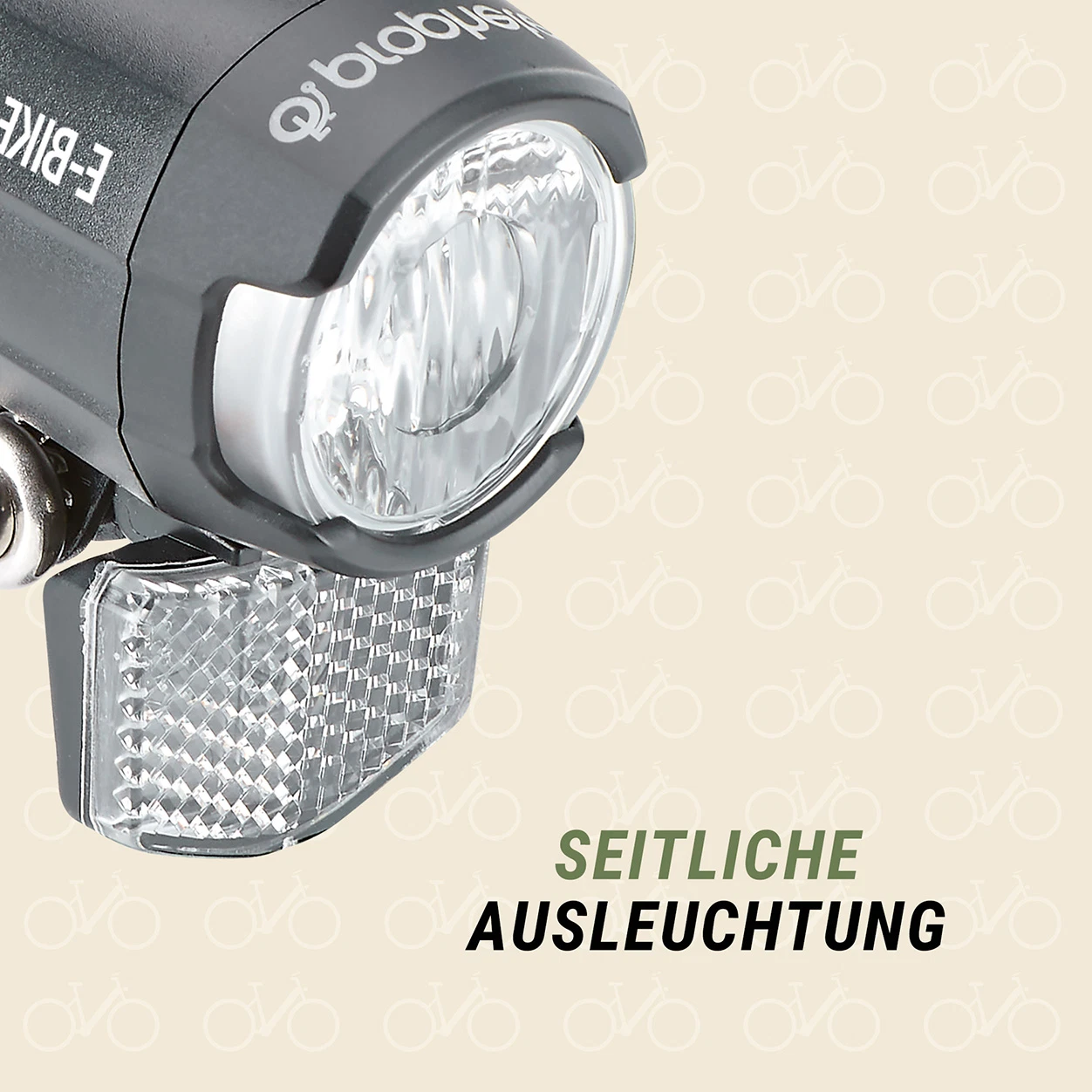 E-Bike Scheinwerfer 50 LUX