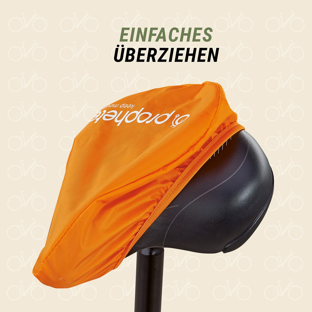 SattelRegenschutz orange wasserfest | 8158 | Jetzt kaufen | Prophete