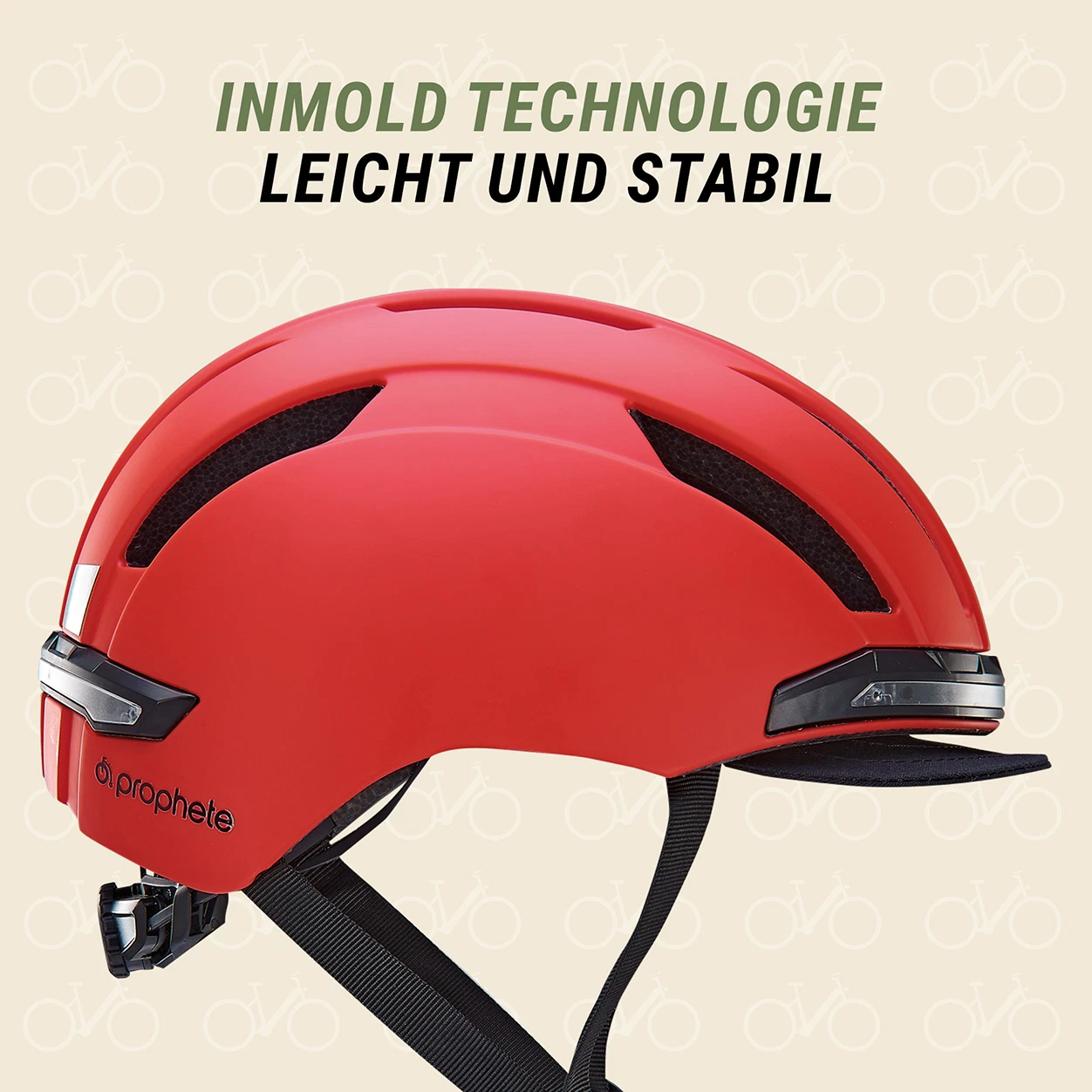 ECO Urban Fahrradhelm red (Aktion)