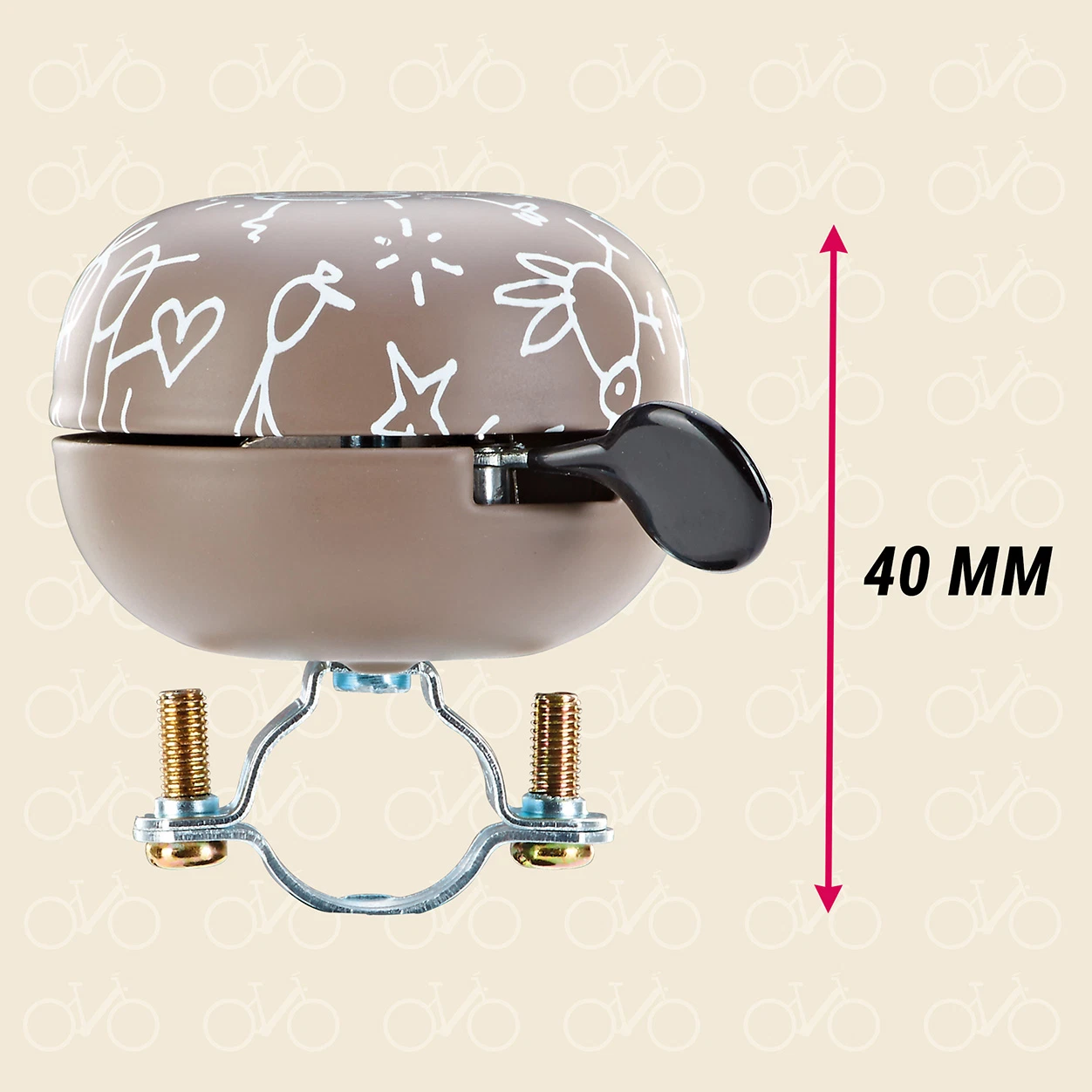 "Ding Dong" Nostalgie-Klingel Mini