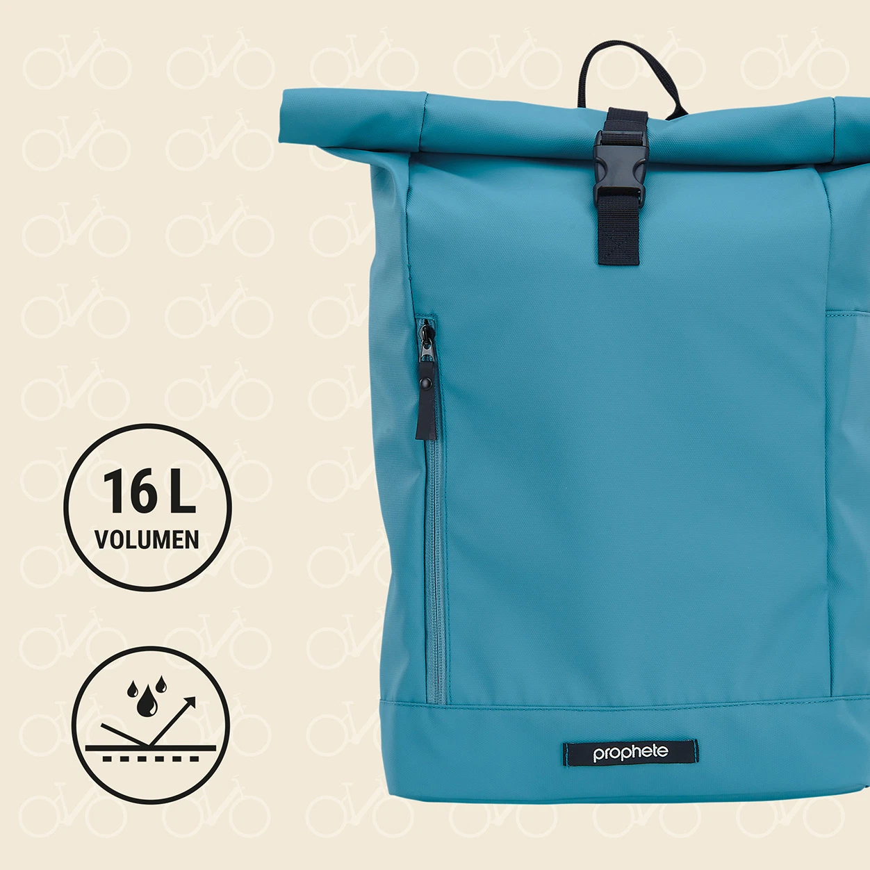 Seitenpacktasche/ Rucksack blue