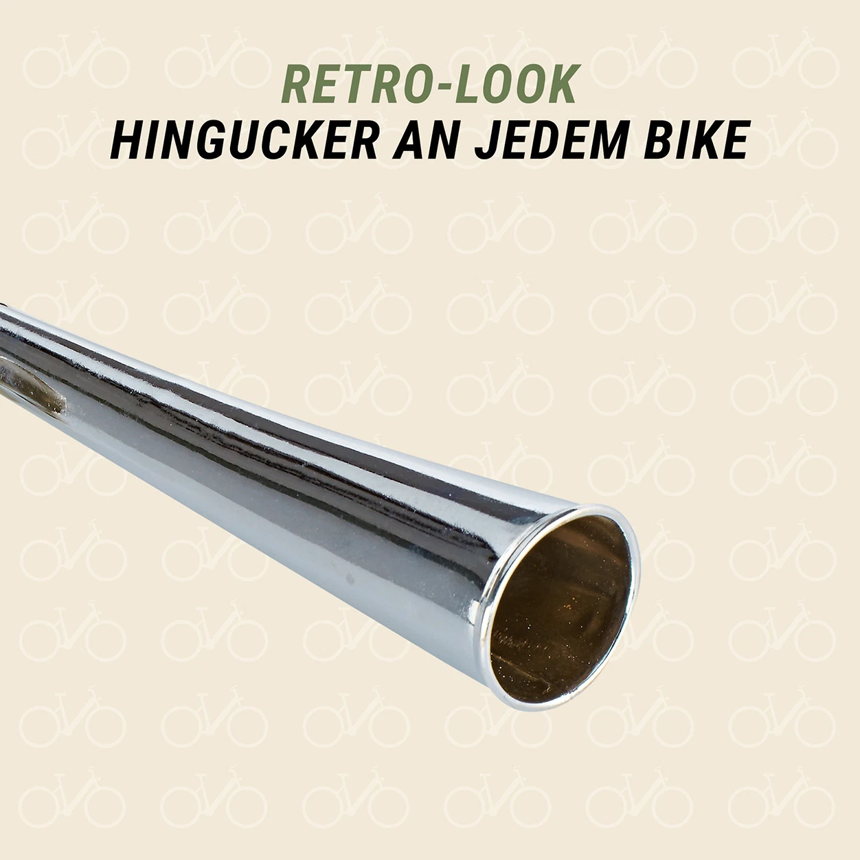 Einklang Ballhupe Retro Look - von unten Ansicht