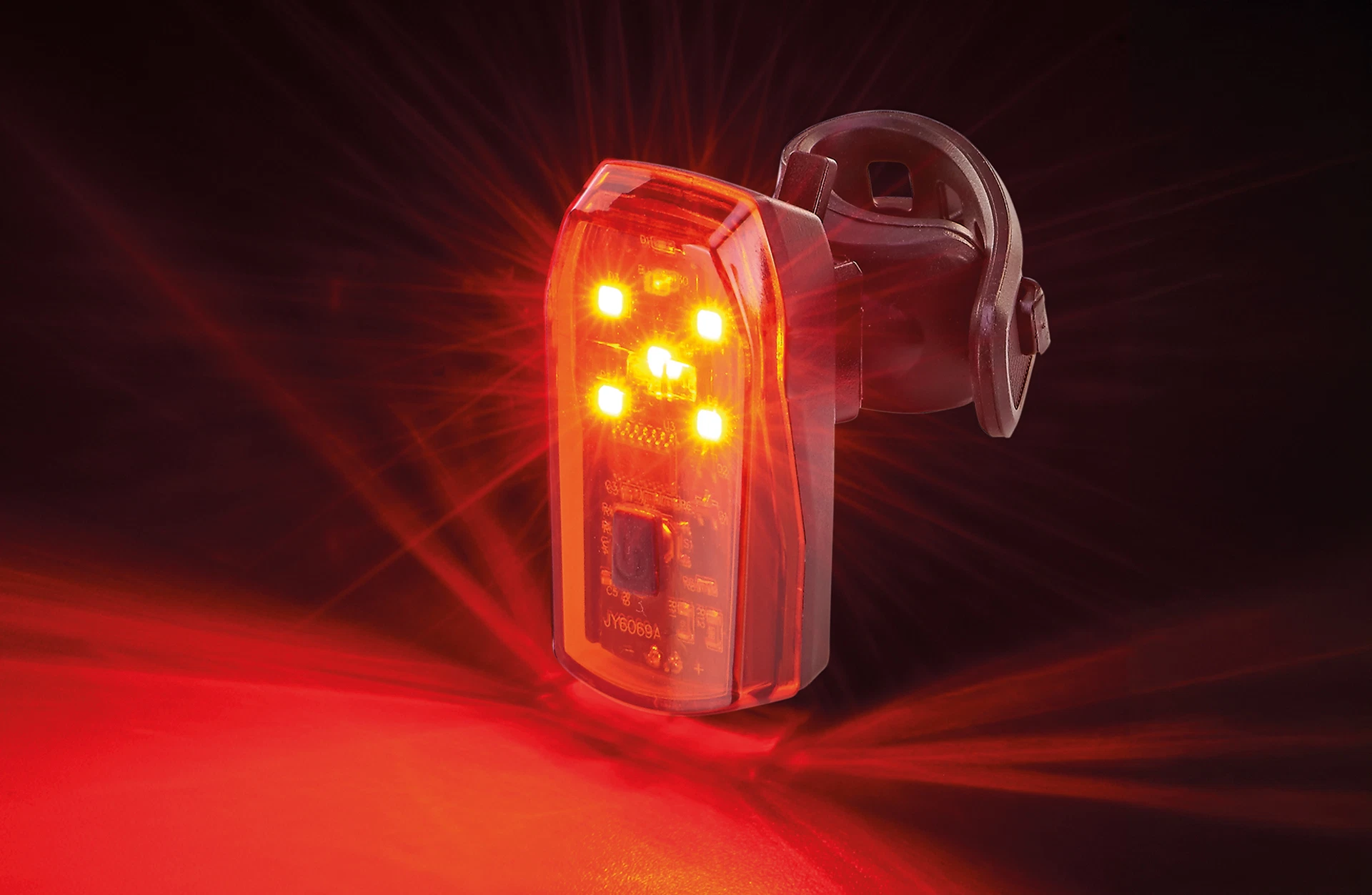 LED-Batterierücklicht mit Bremslicht