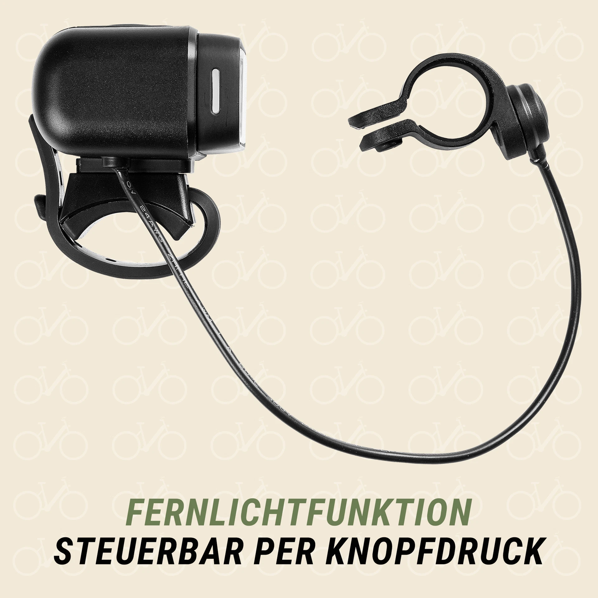 Scheinwerfer Fernlichtfunktion - seitliche Ansicht