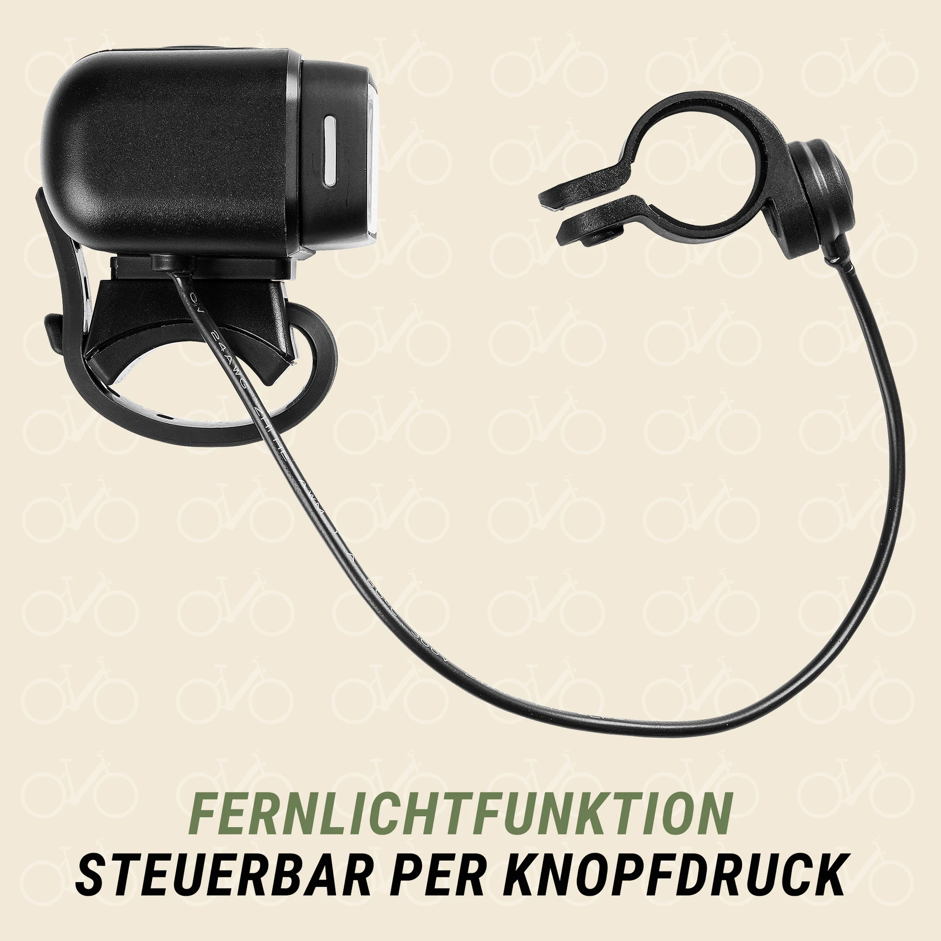 Beleuchtungsset fernlichtfunktion - Schaubild
