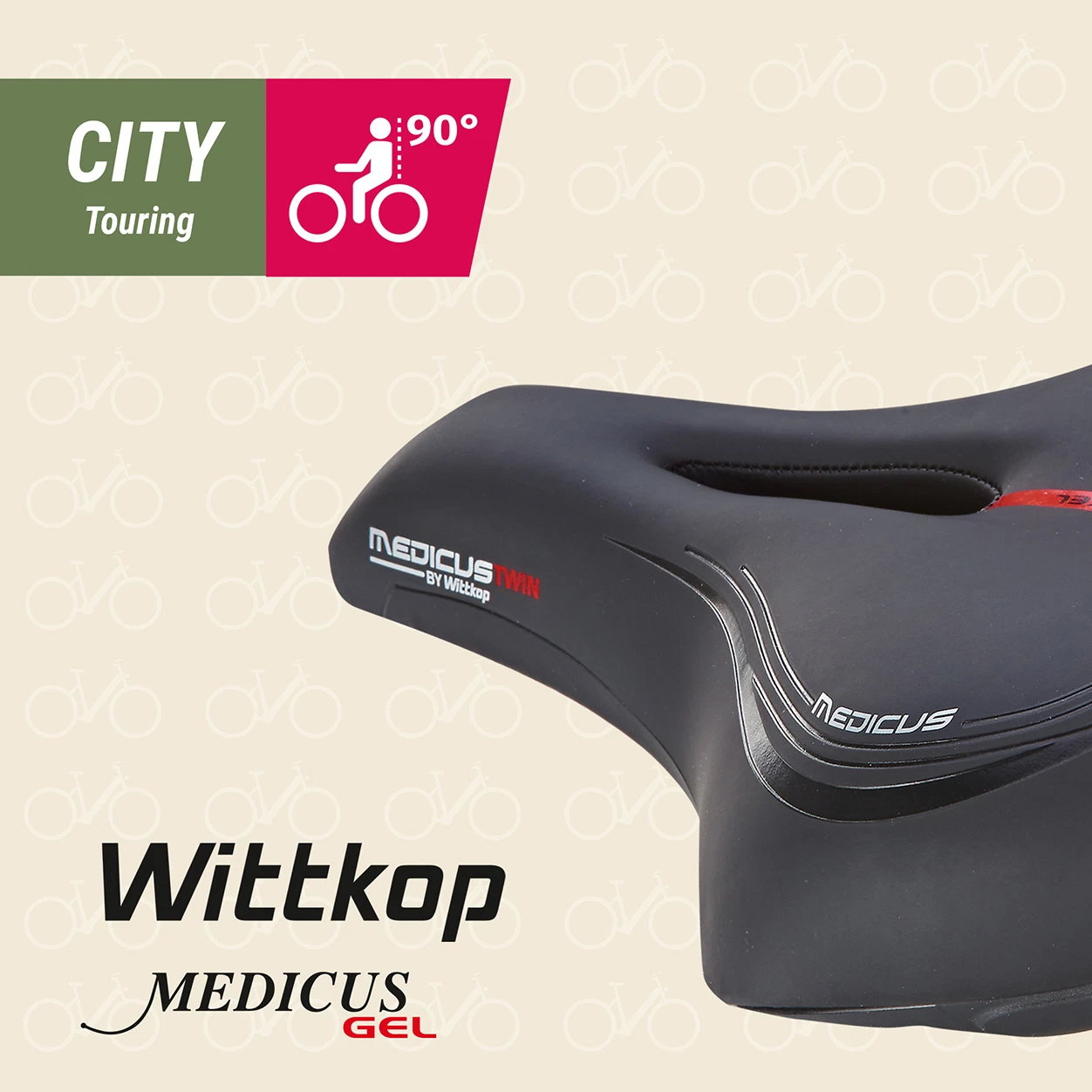 Gesundheitssattel City "Medicus"