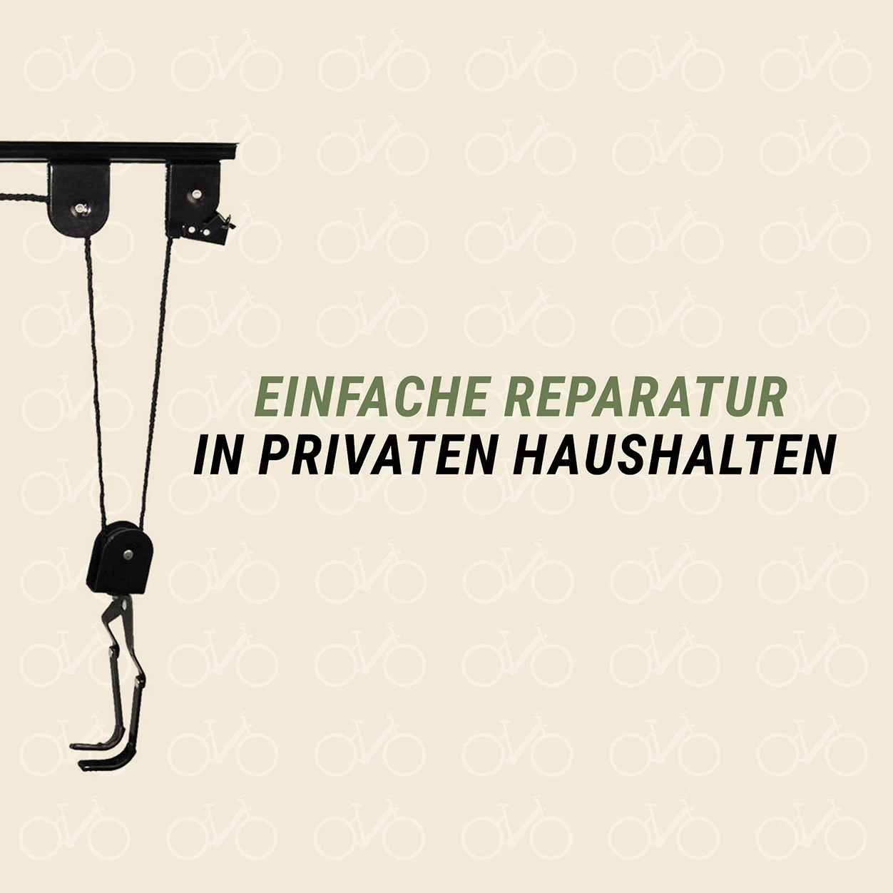 E-Bike Lift zur einfachen Reparatur - Detailansicht