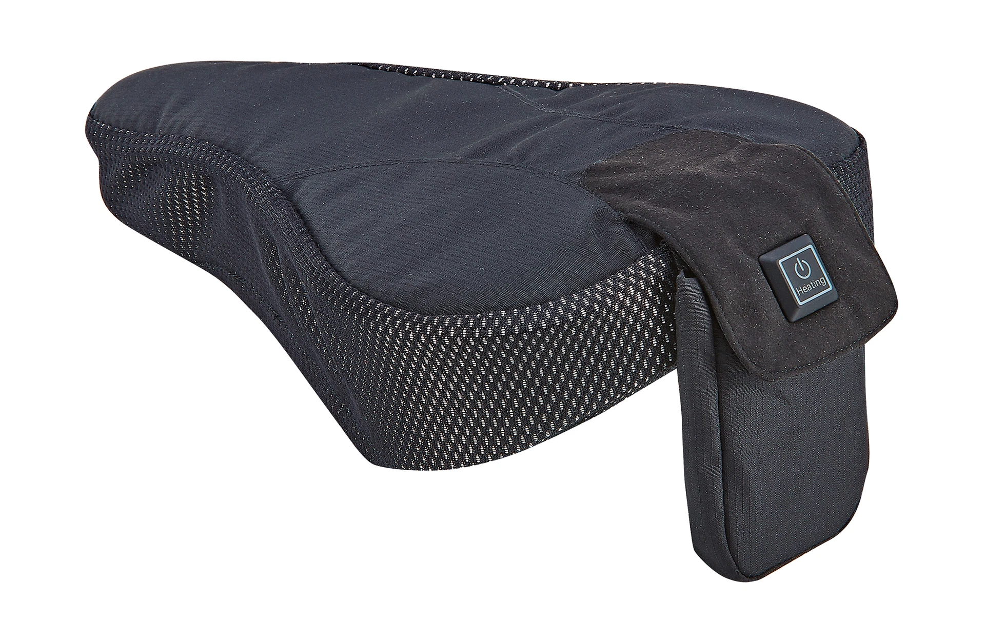 beheizbarer Sattelüberzug - diagonale Ansicht