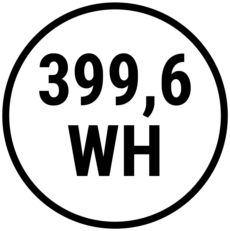 Icon 399,6 Wattstunden (rund)