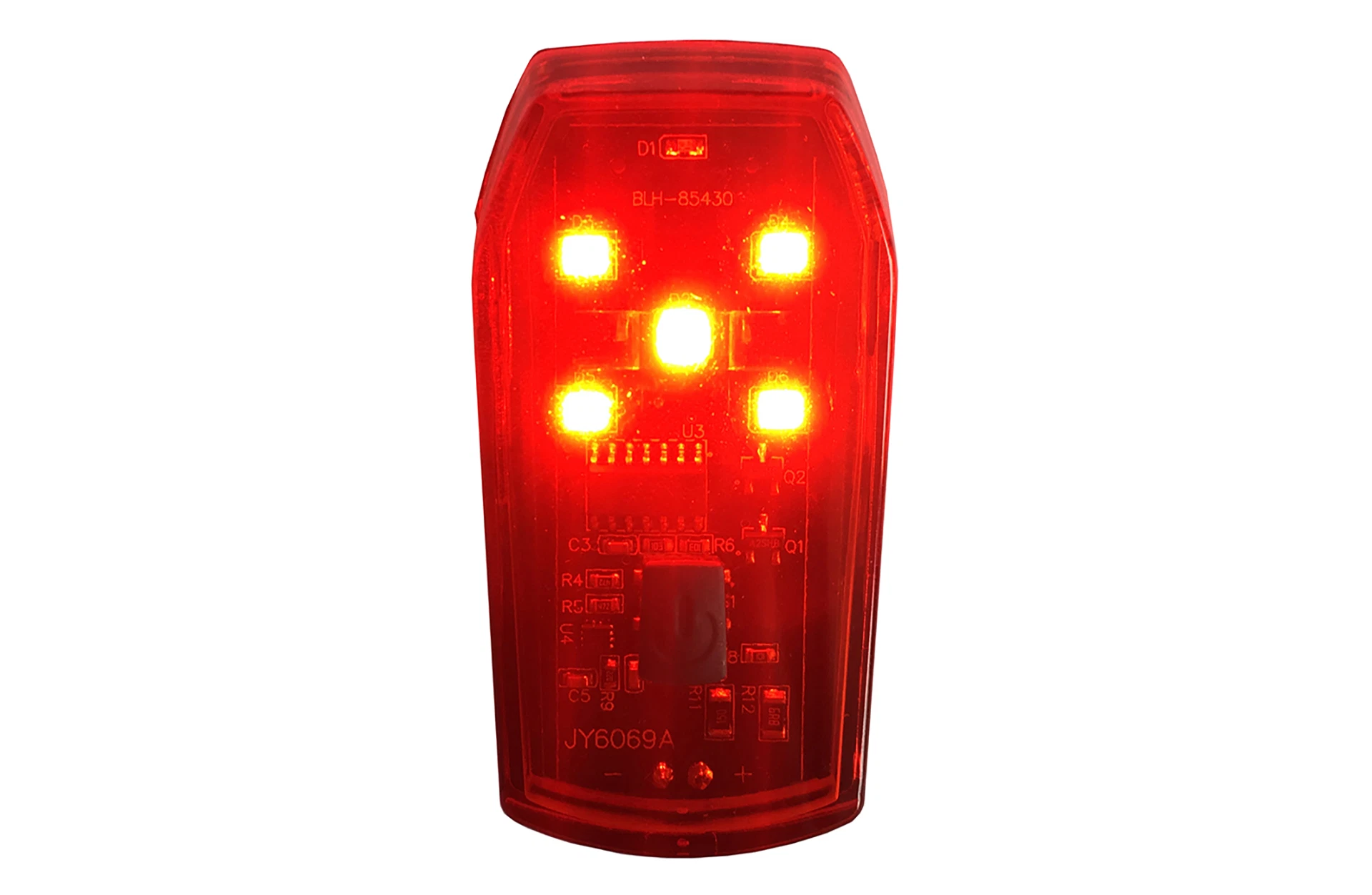 LED-Batterierücklicht mit Bremslicht