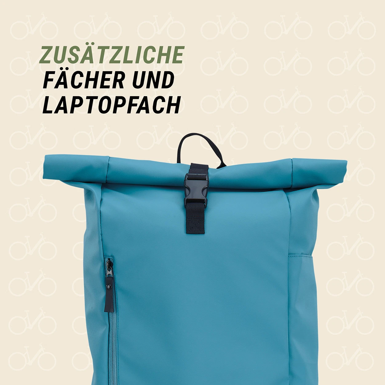 Seitenpacktasche/ Rucksack blue