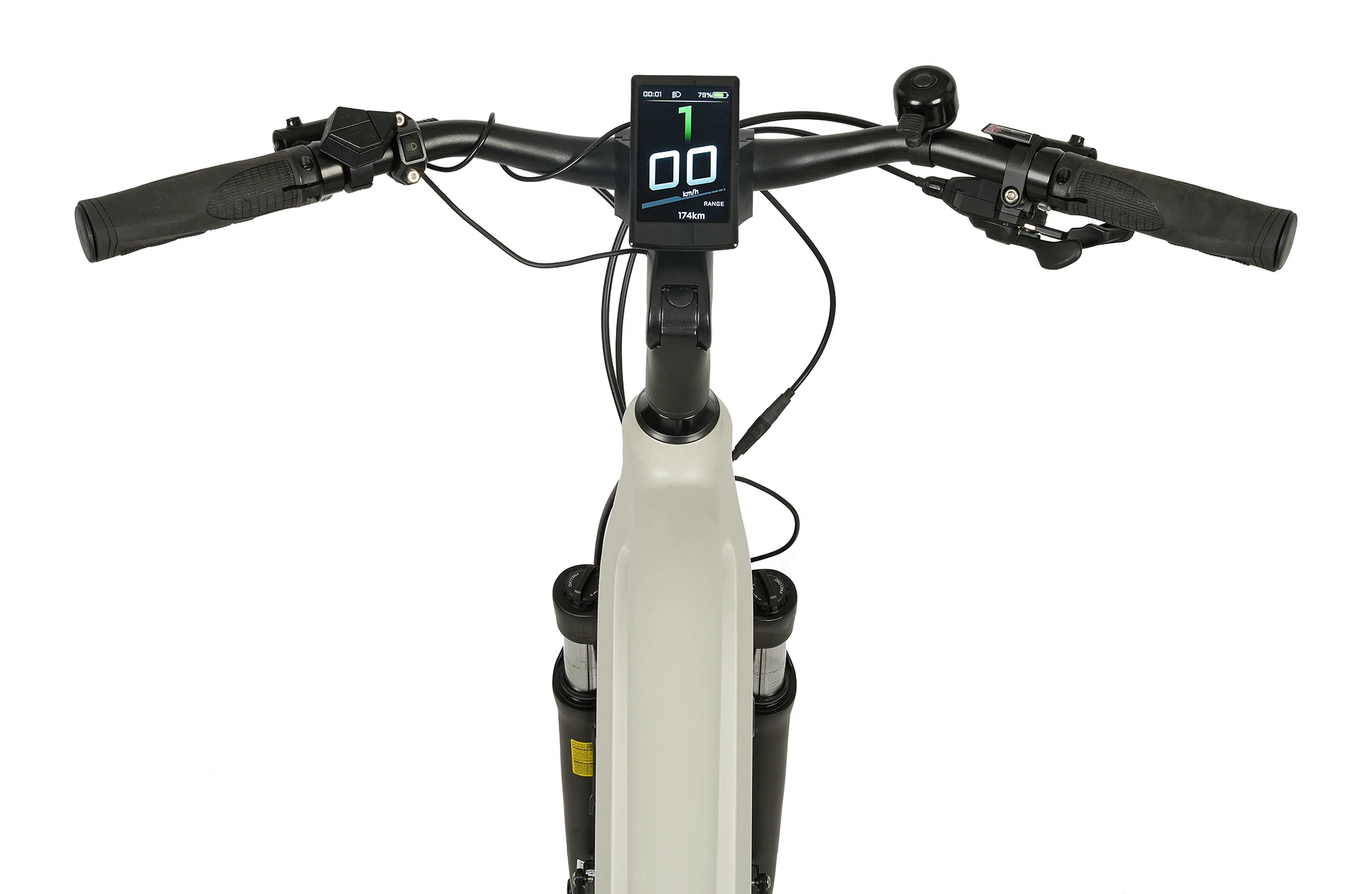 Entdecker 5.0 Trekking E-Bike  - Detailansicht Display auf weißem Grund