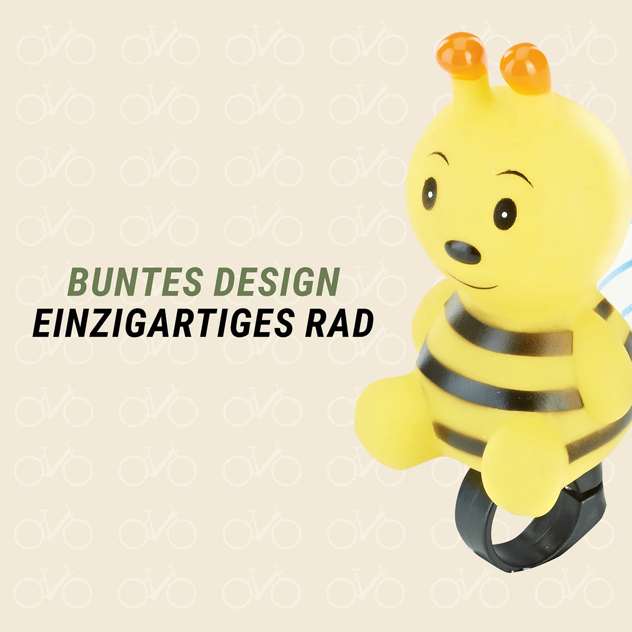 Kinderrad-Hupe "Biene"