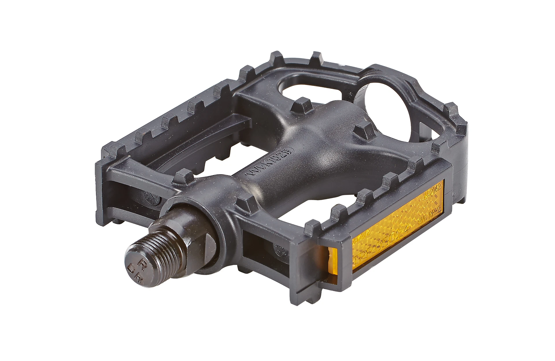 Pedale Mountainbike - diagonale Ansicht auf weißem Grund