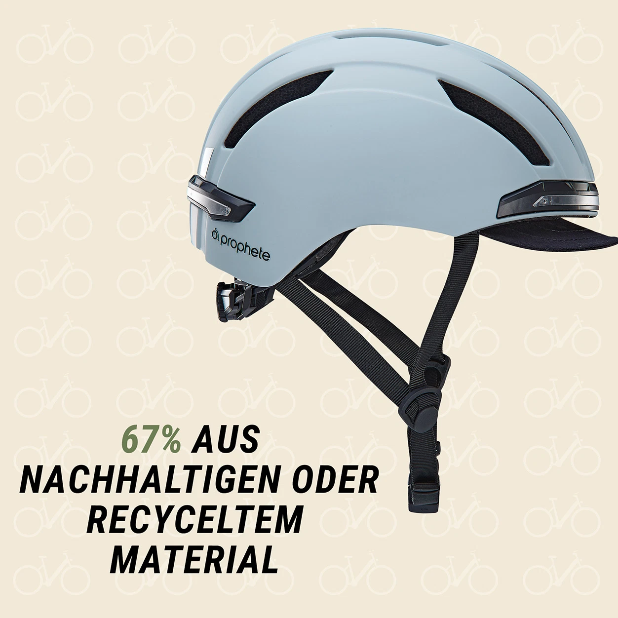 ECO Urban Fahrradhelm grey