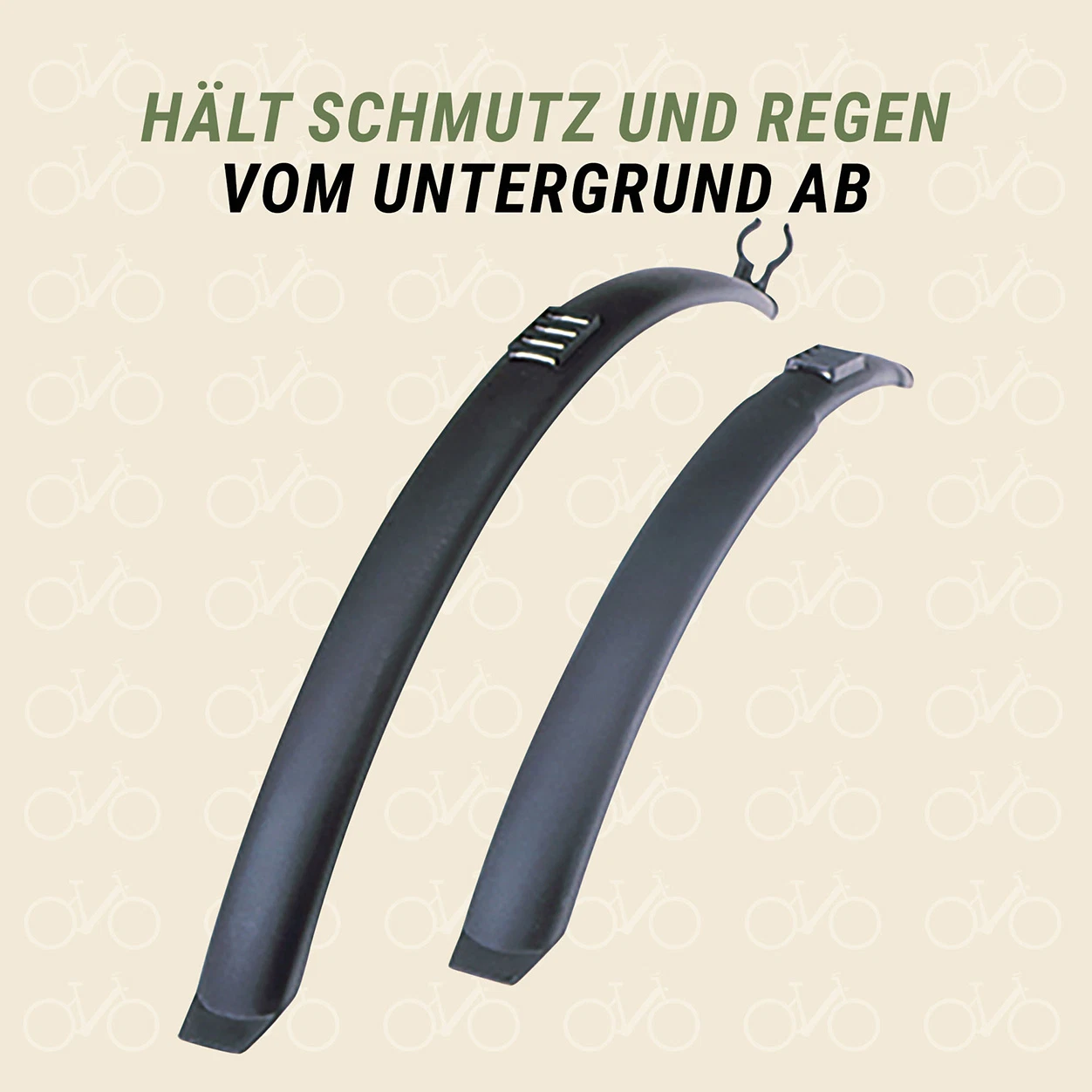 Schutzbleche Fahrrad zum Schutz vor Schmutz und Regen