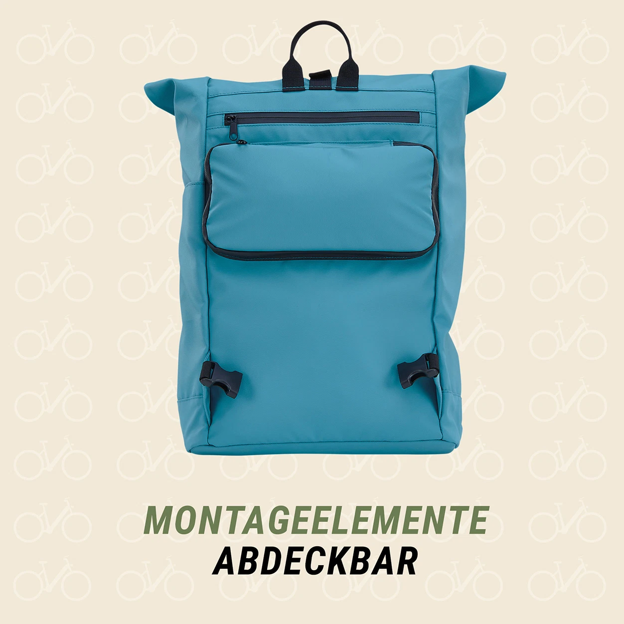 Seitenpacktasche/ Rucksack blue