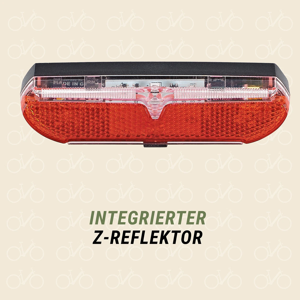 LED-Batterierücklicht double