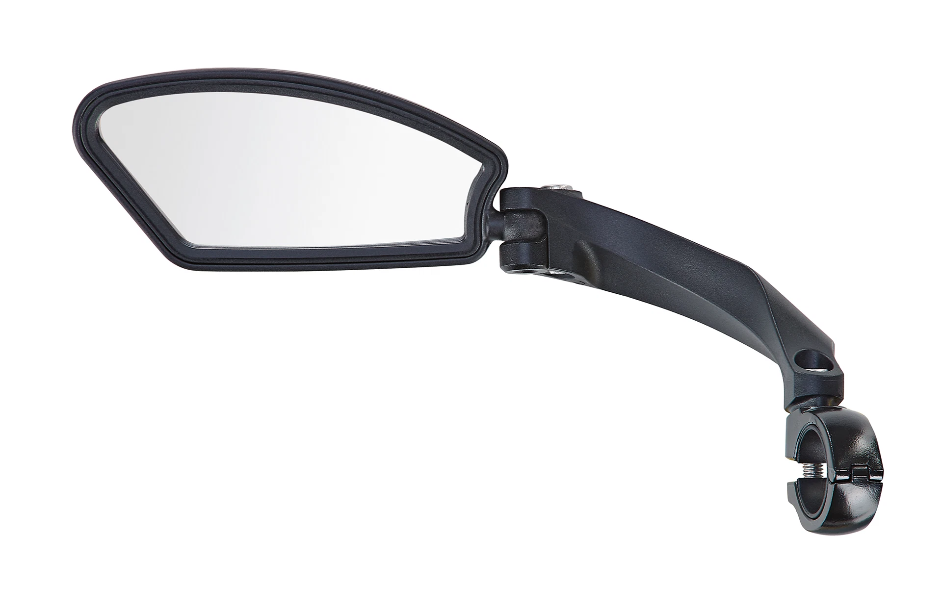 Spiegel zur Fahrradmontage - diagonale Ansicht auf weißem Grund