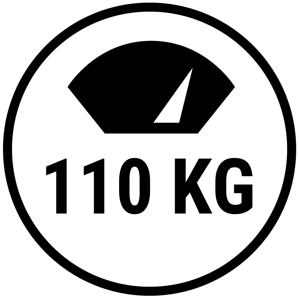 Icon Gesamtgewicht 110 kg (rund)