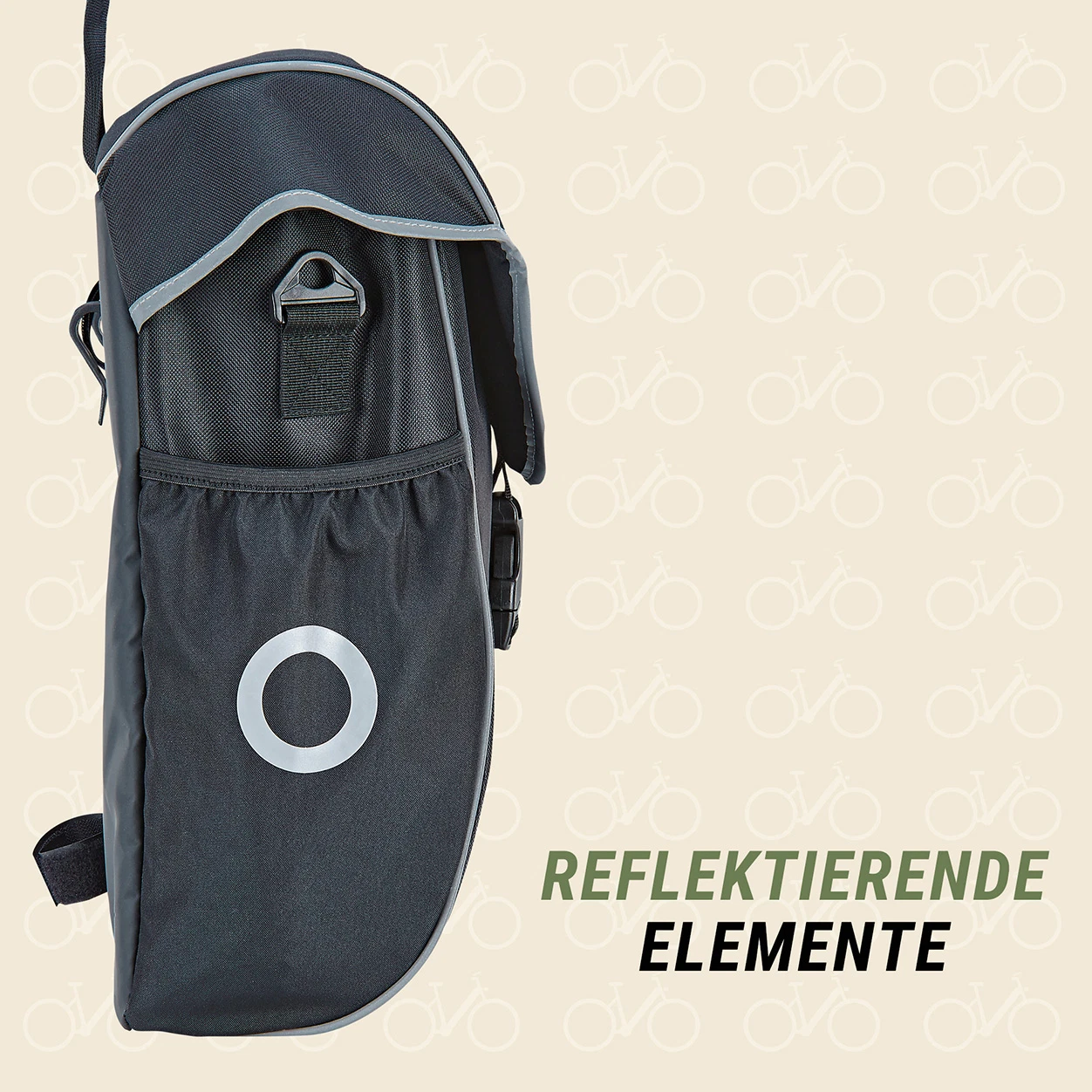 Seitenpacktasche flap
