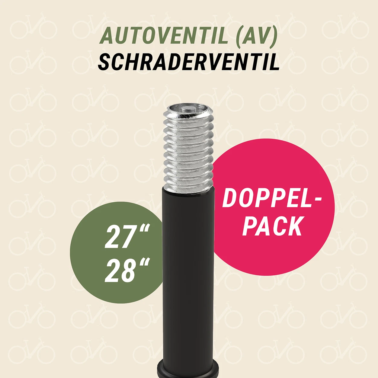 Gruppenschlauch 27-28" (Autoventil | 28/40-622/630)