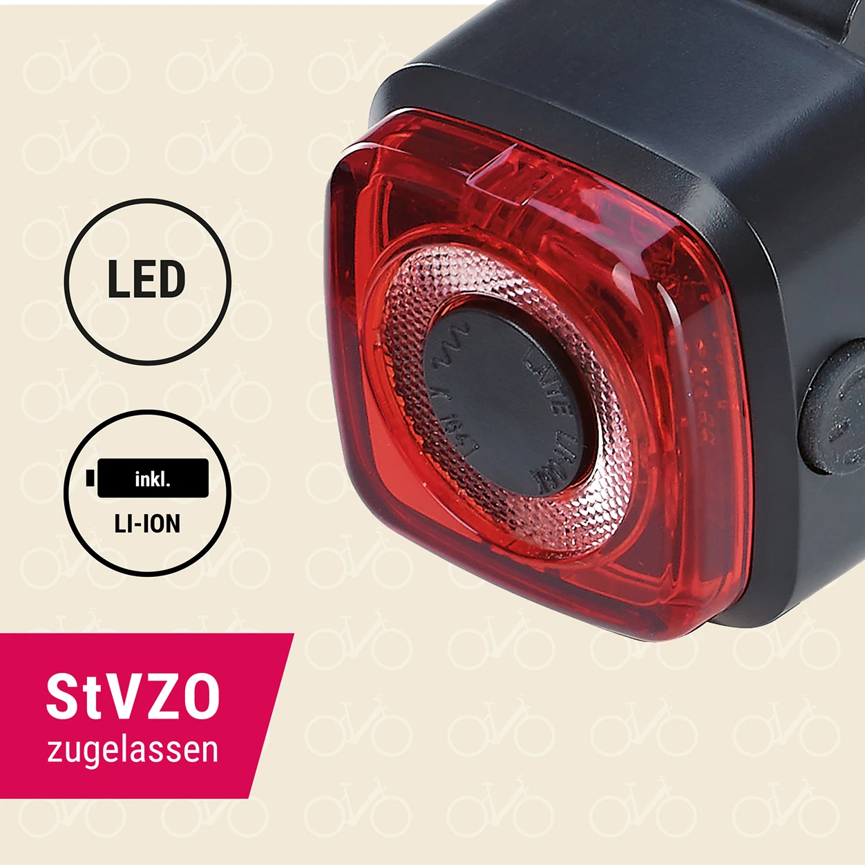 LED USB-Akkurücklicht classic