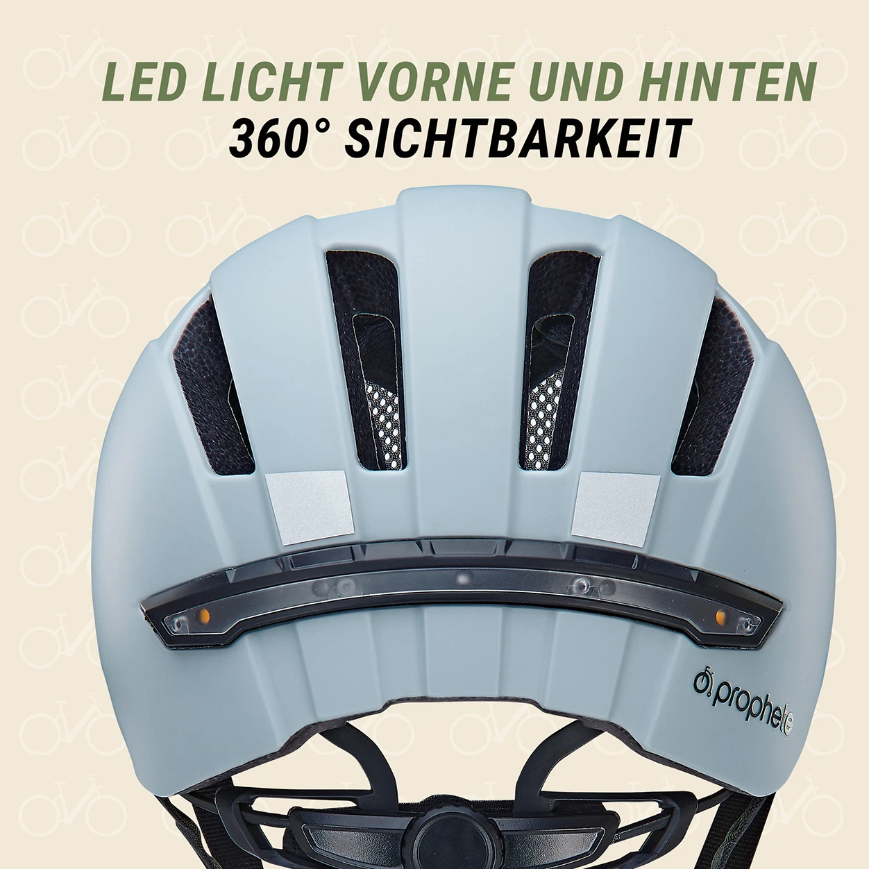 ECO Urban Fahrradhelm grey