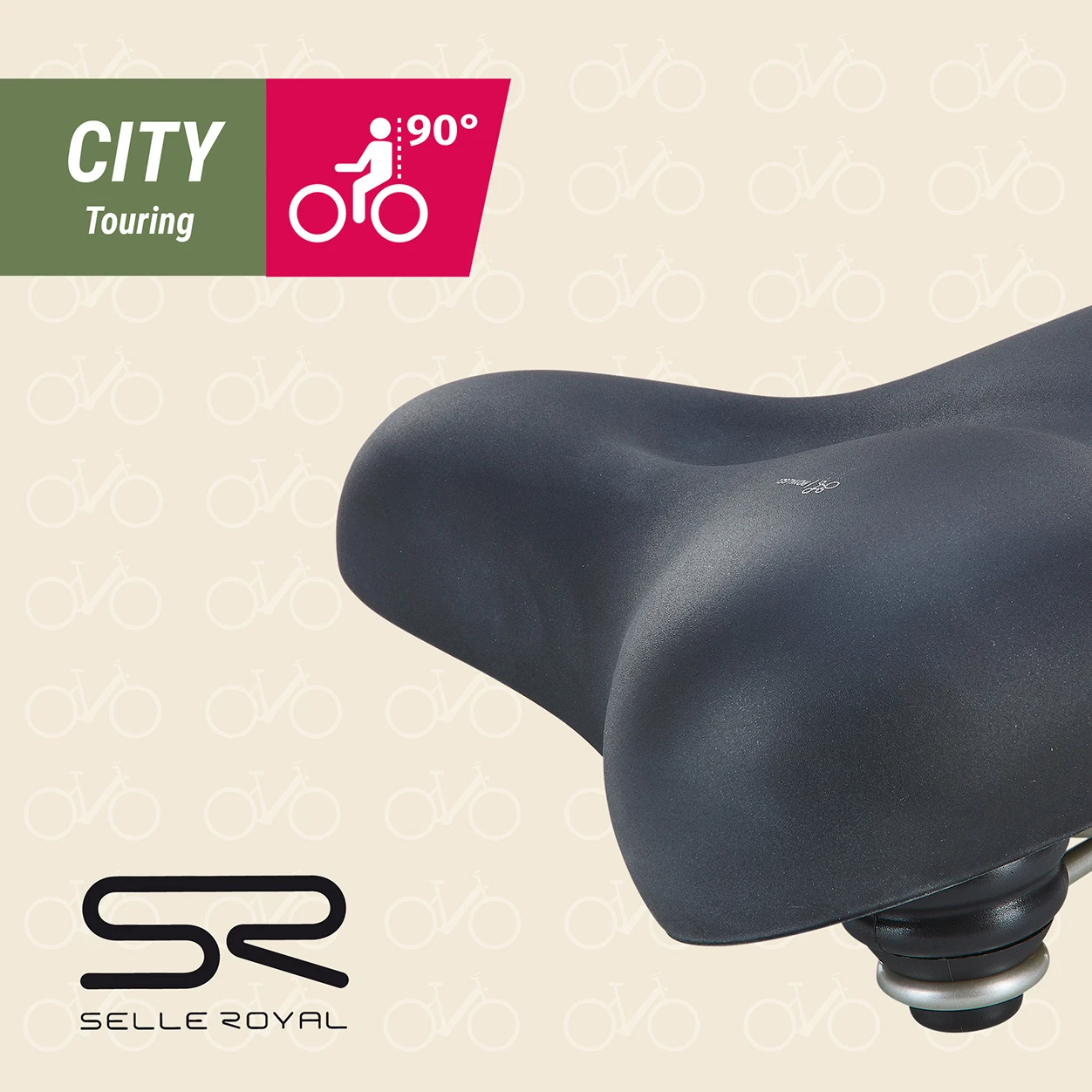 Touren-City-Sattel Gel
