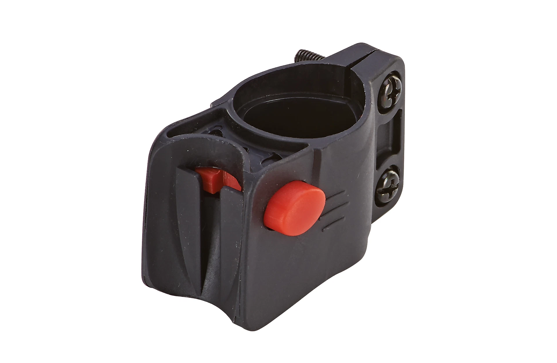 Kabelschloss Halterung - diagonale Ansicht auf weißem Grund