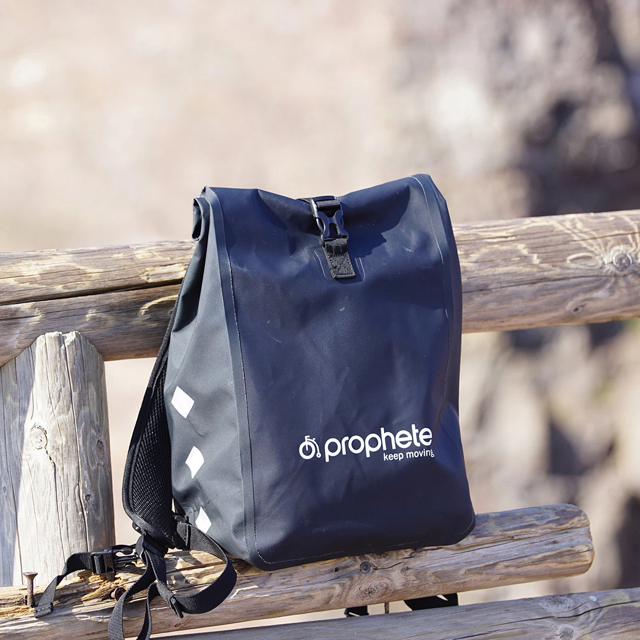 Seitenpacktasche/ Rucksack black