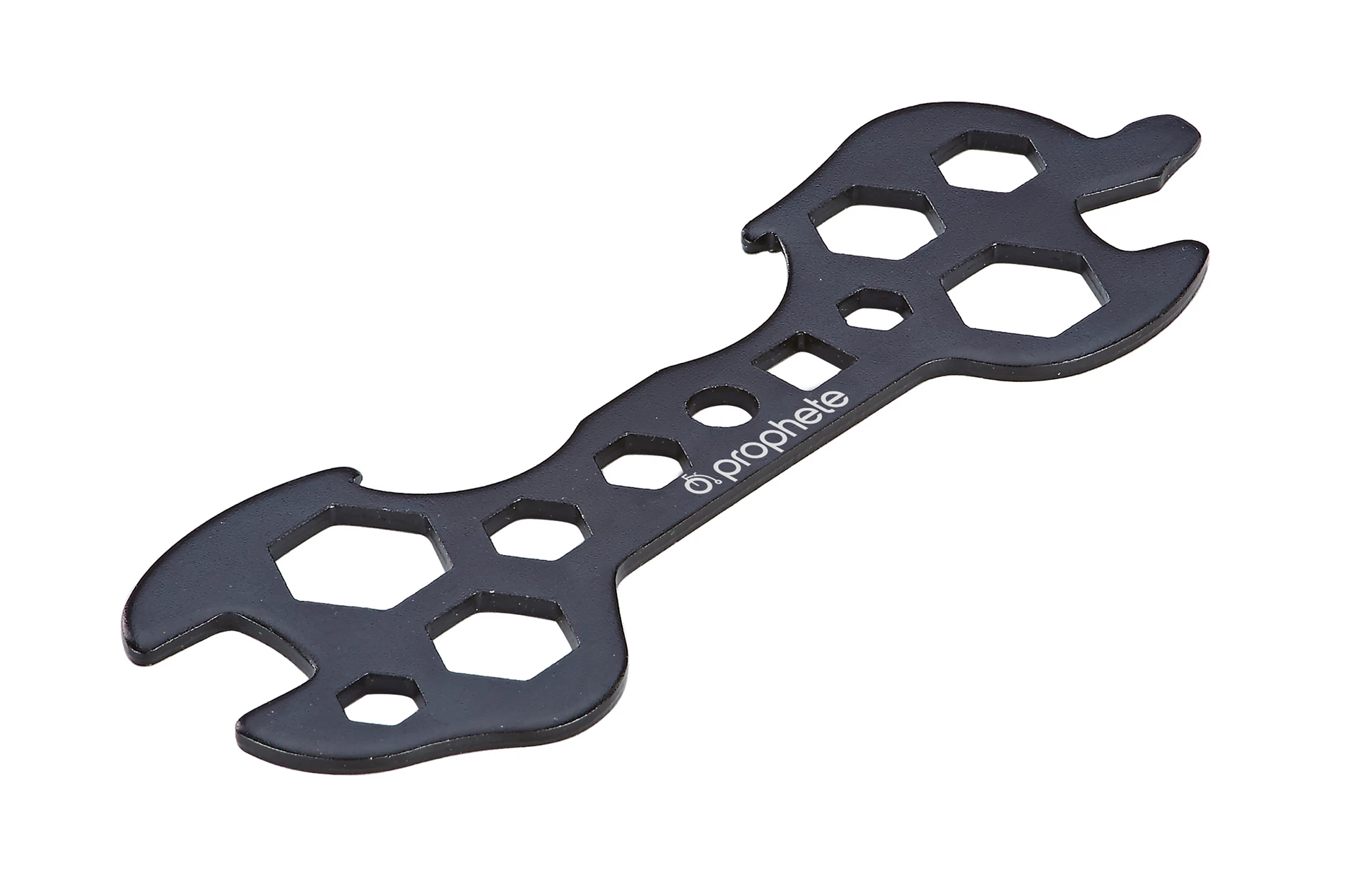 Universalschlüssel - diagonale Ansicht auf weißem Grund