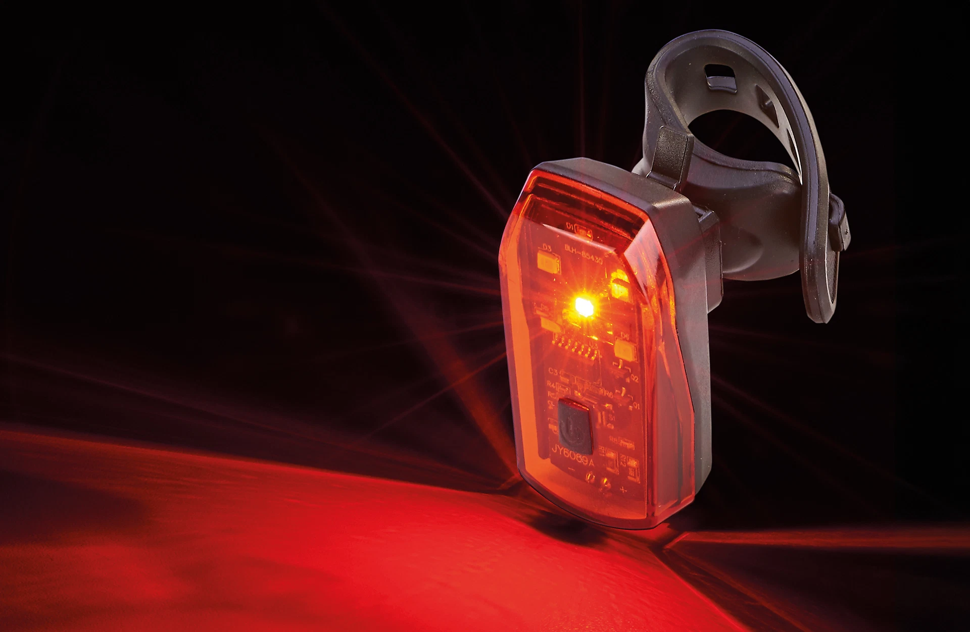 LED-Batterierücklicht mit Bremslicht