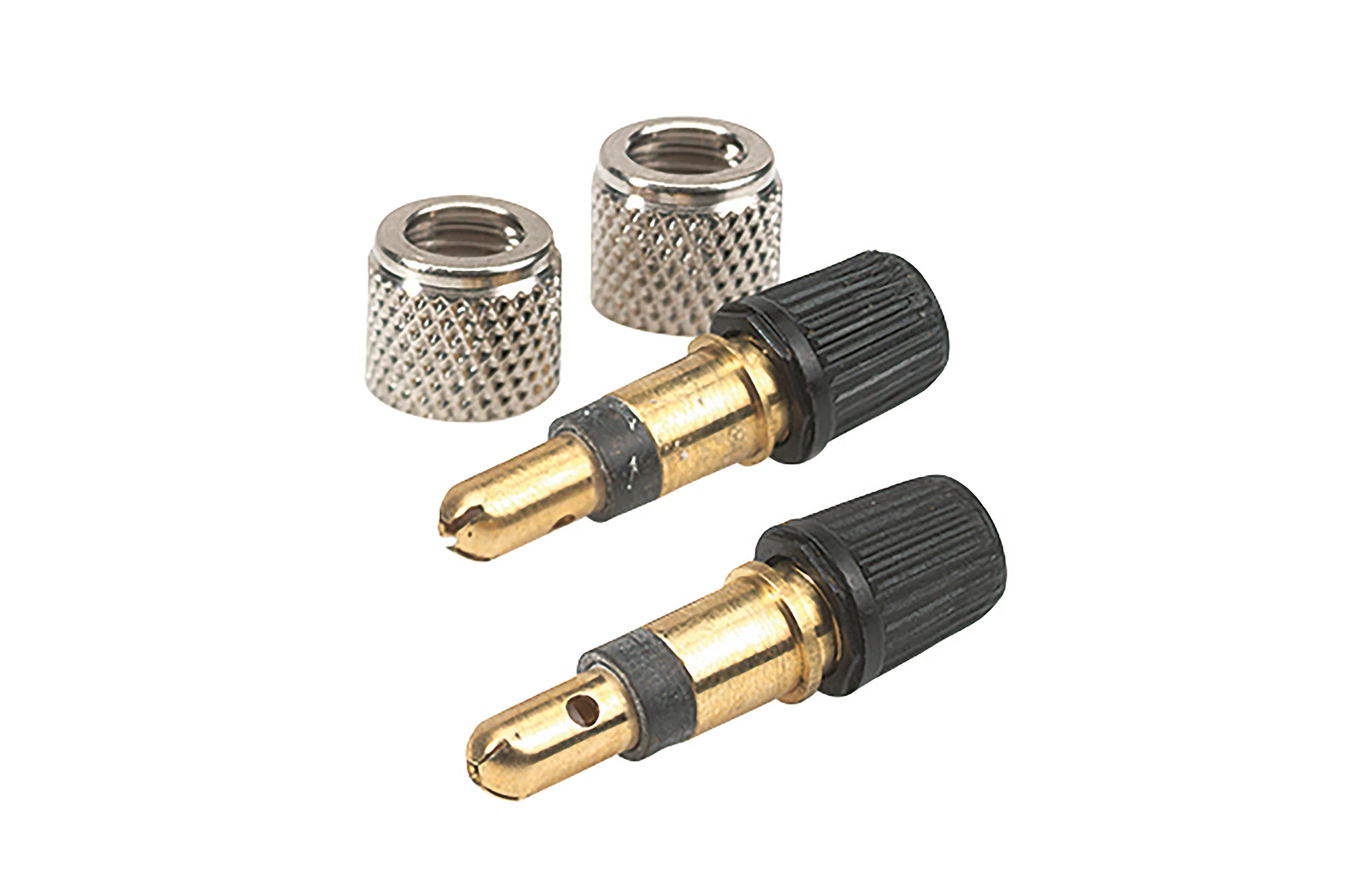 Patentventile - diagonale Ansicht auf weißem Grund